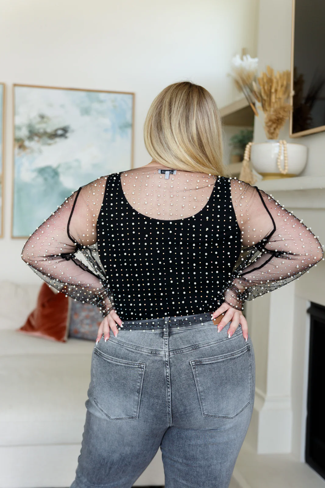 Pearl Diver Layering Top in Black - 7/20/2023 - Image 13