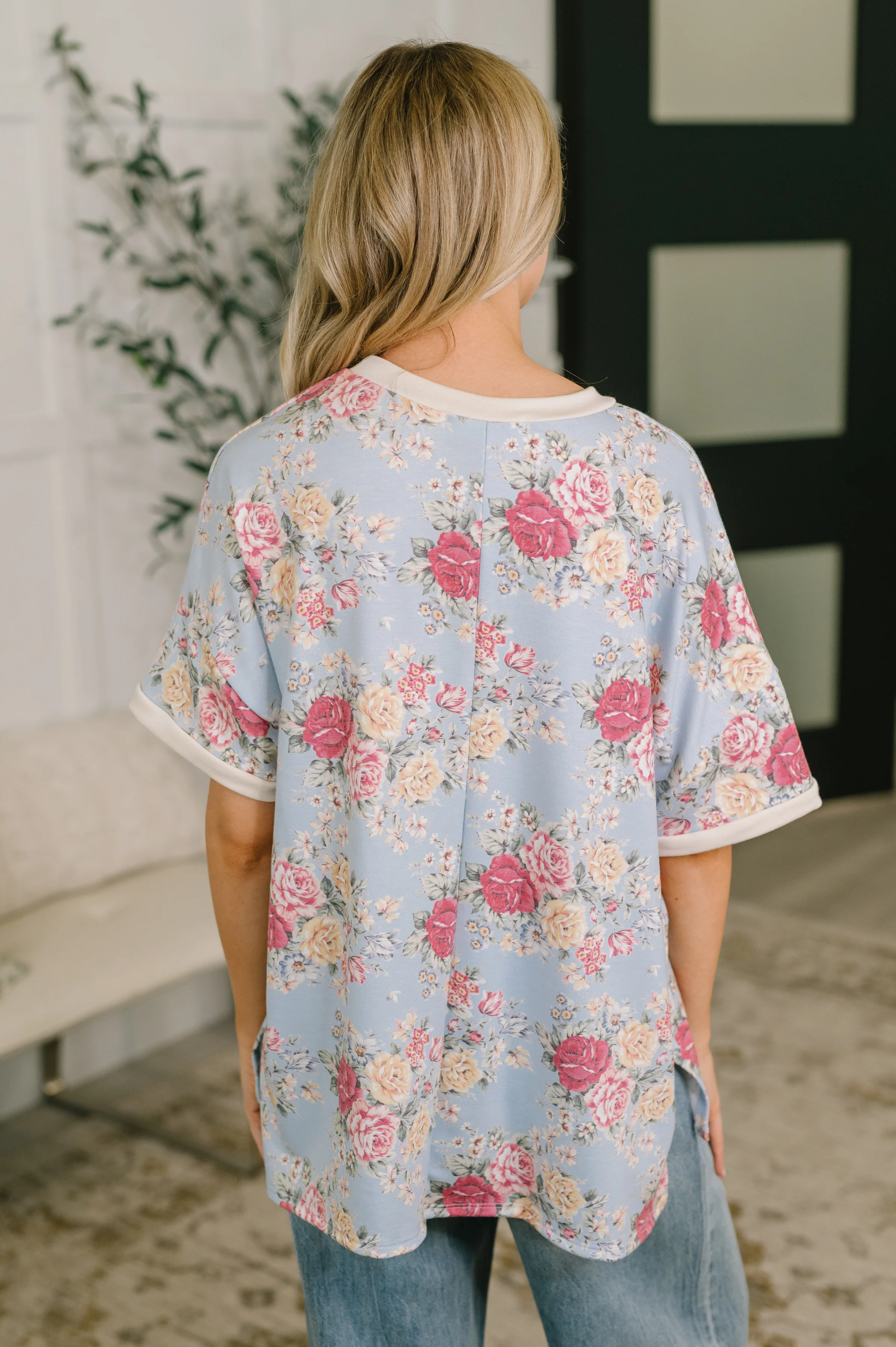 Perfect Season Floral Print Relaxed Tee - 6/2/2026 NEW - Image 5