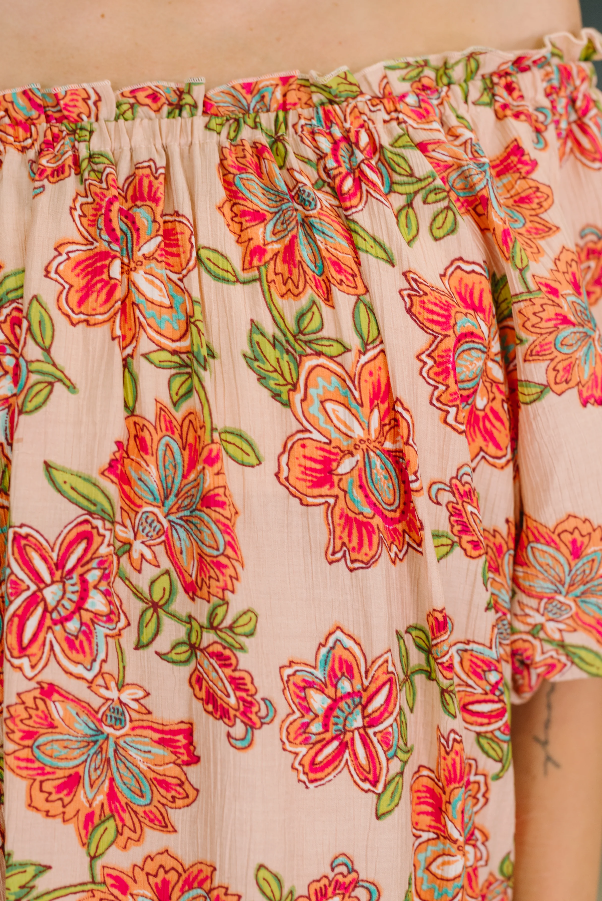 Petal Perfect Off the Shoulder Blouse - 4/20/2026 - Image 2
