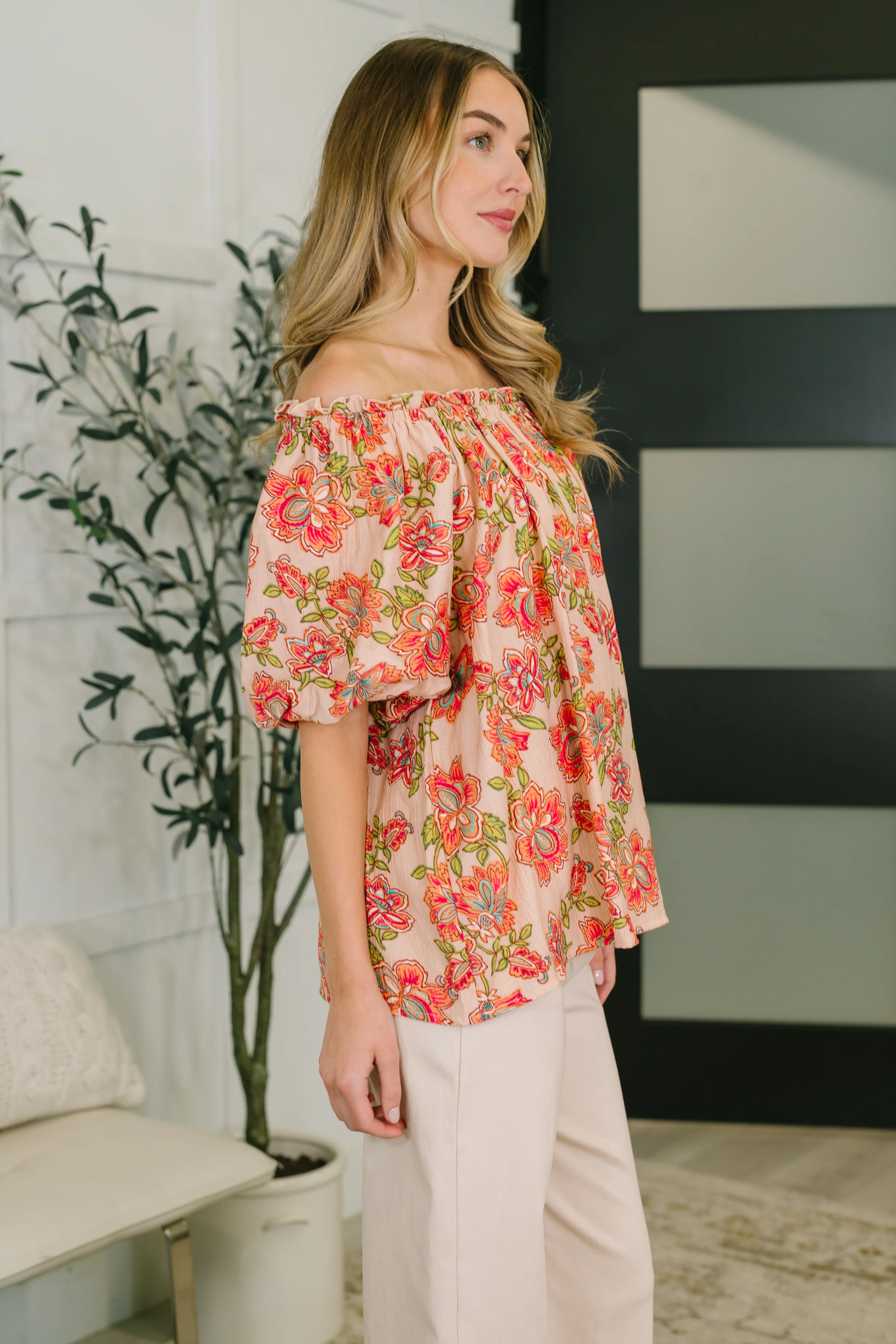 Petal Perfect Off the Shoulder Blouse - 4/20/2026 - Image 5