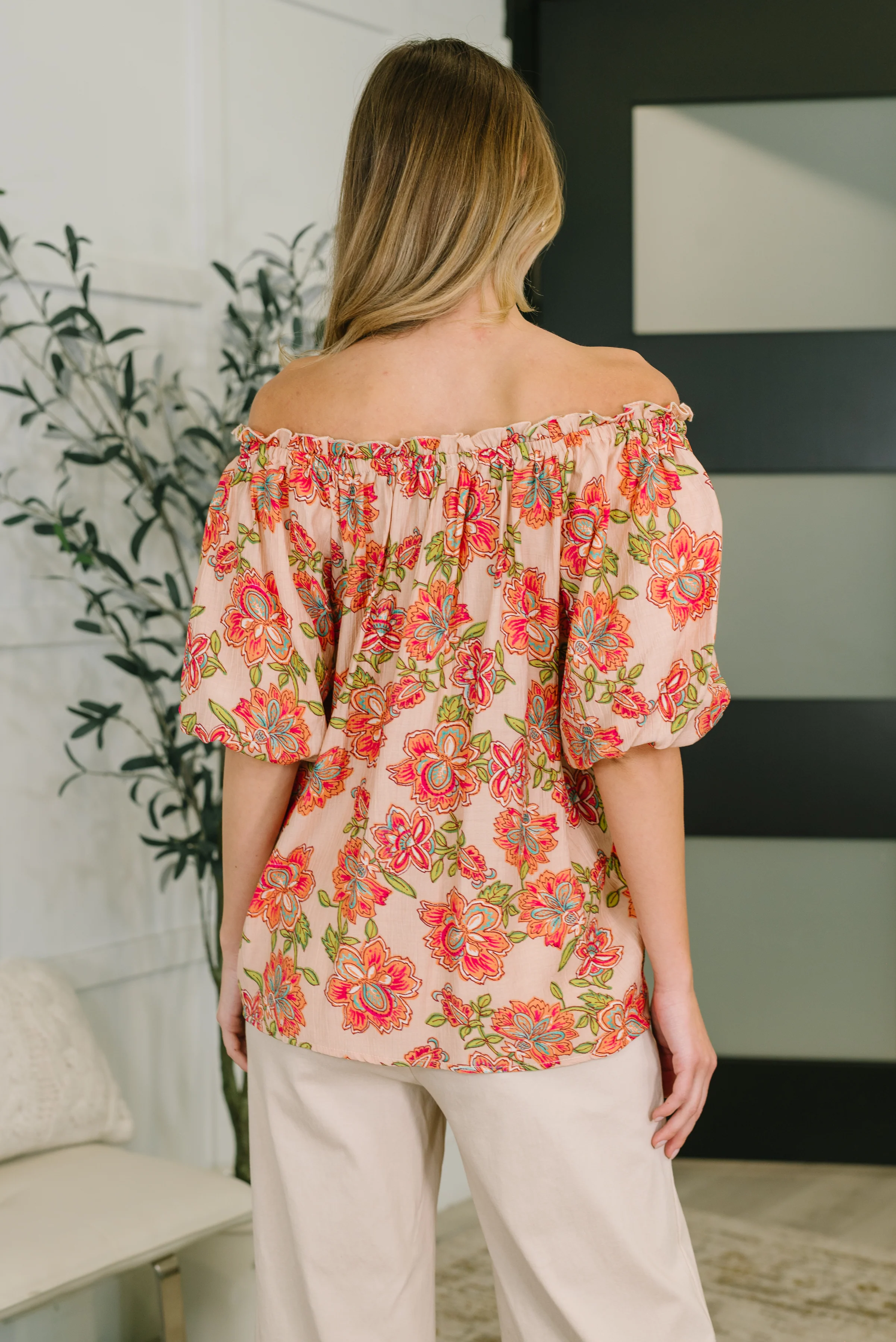 Petal Perfect Off the Shoulder Blouse - 4/20/2026 - Image 6