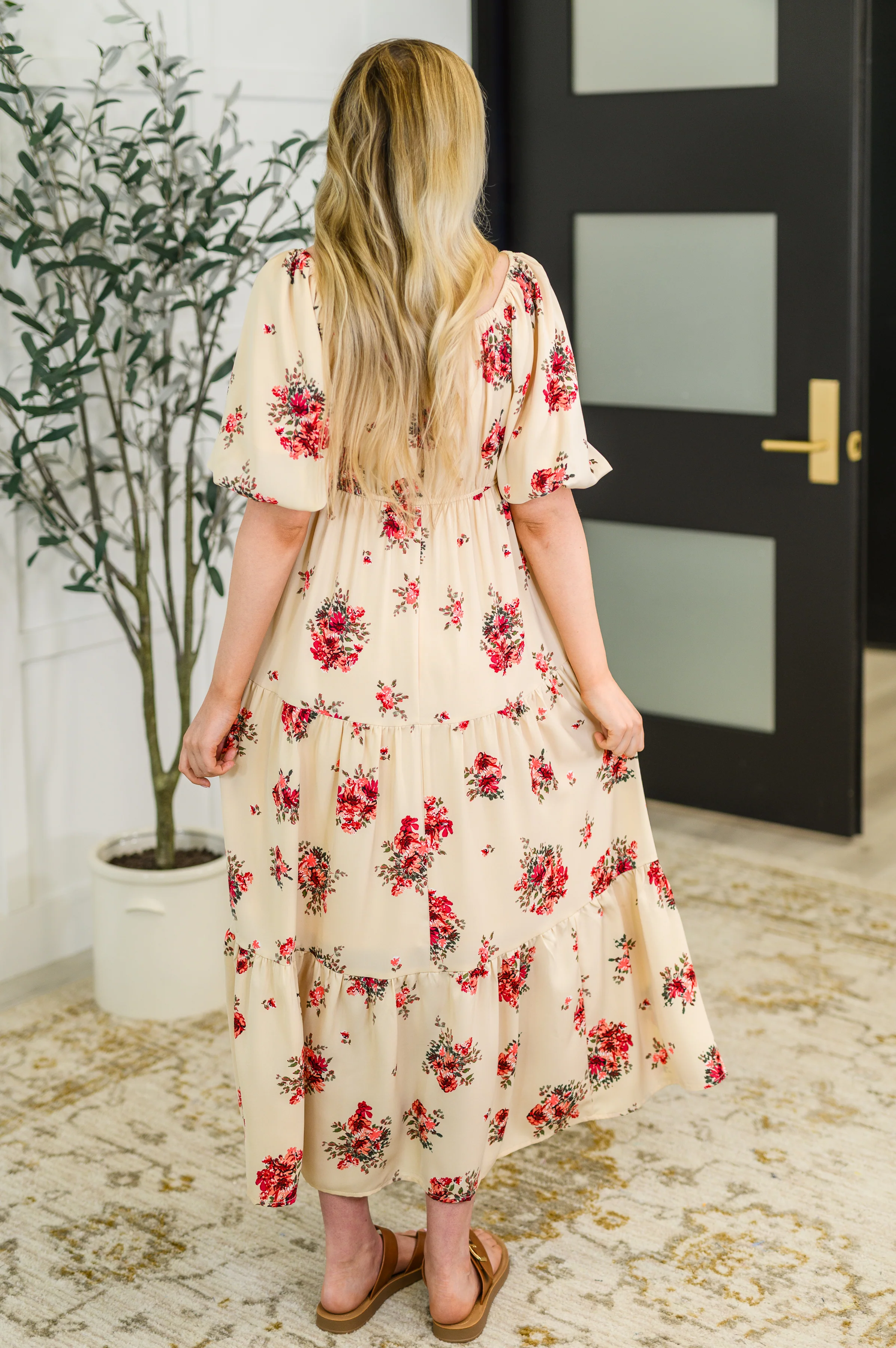 Petals & Postcards Balloon Sleeve Dress - 3/23/2026 - Image 4