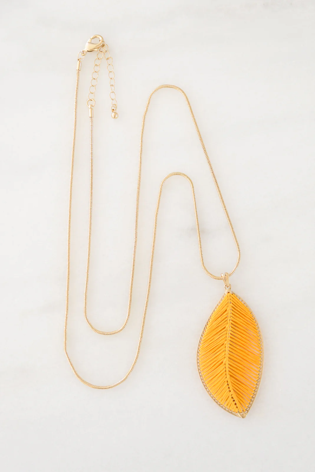 Phoebe Thread Leaf Pendant - 9/20/2022 - Image 3