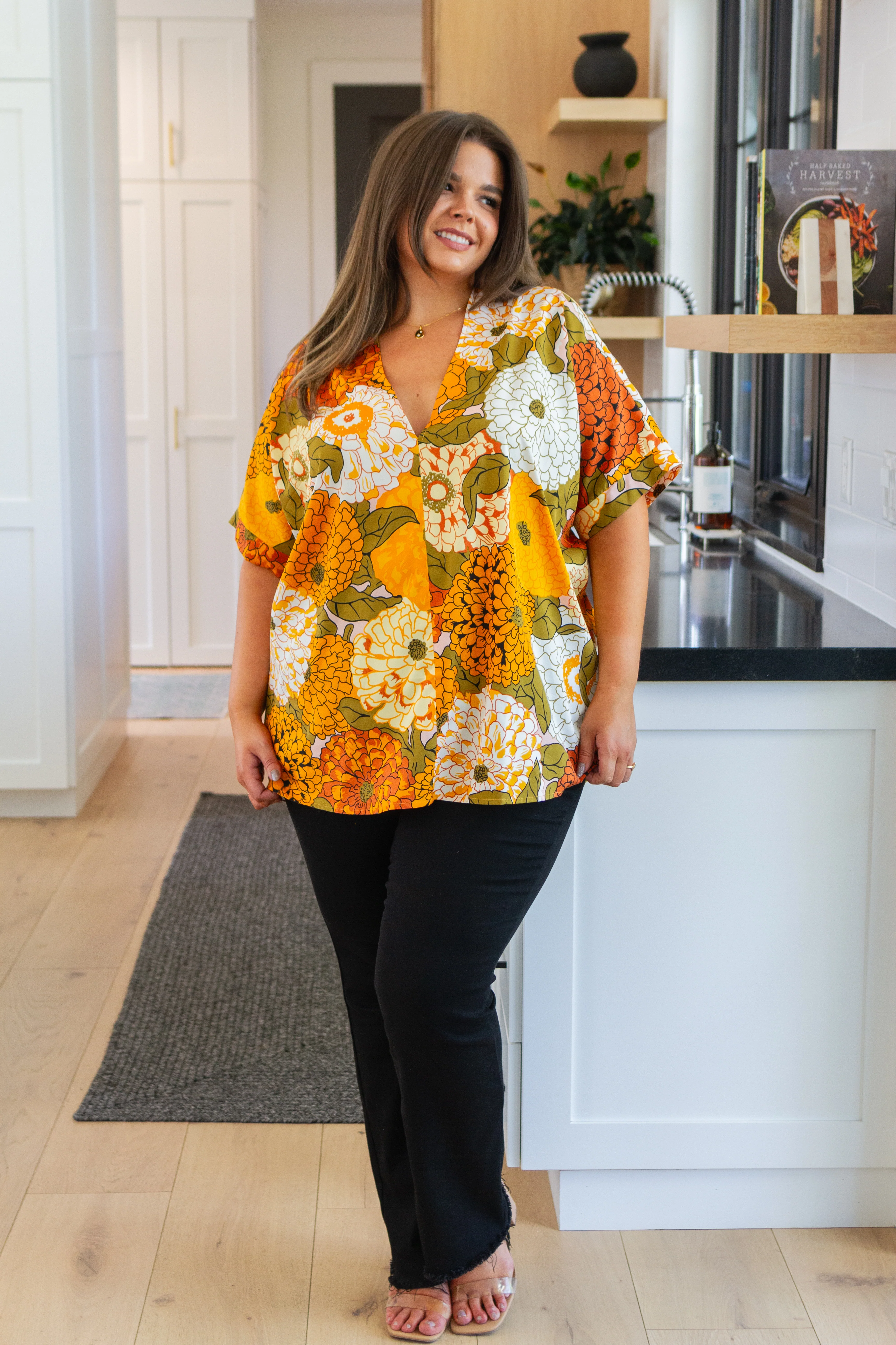 Picking Blooms Blouse in Amber Mix - 8/15/2023 - Image 6