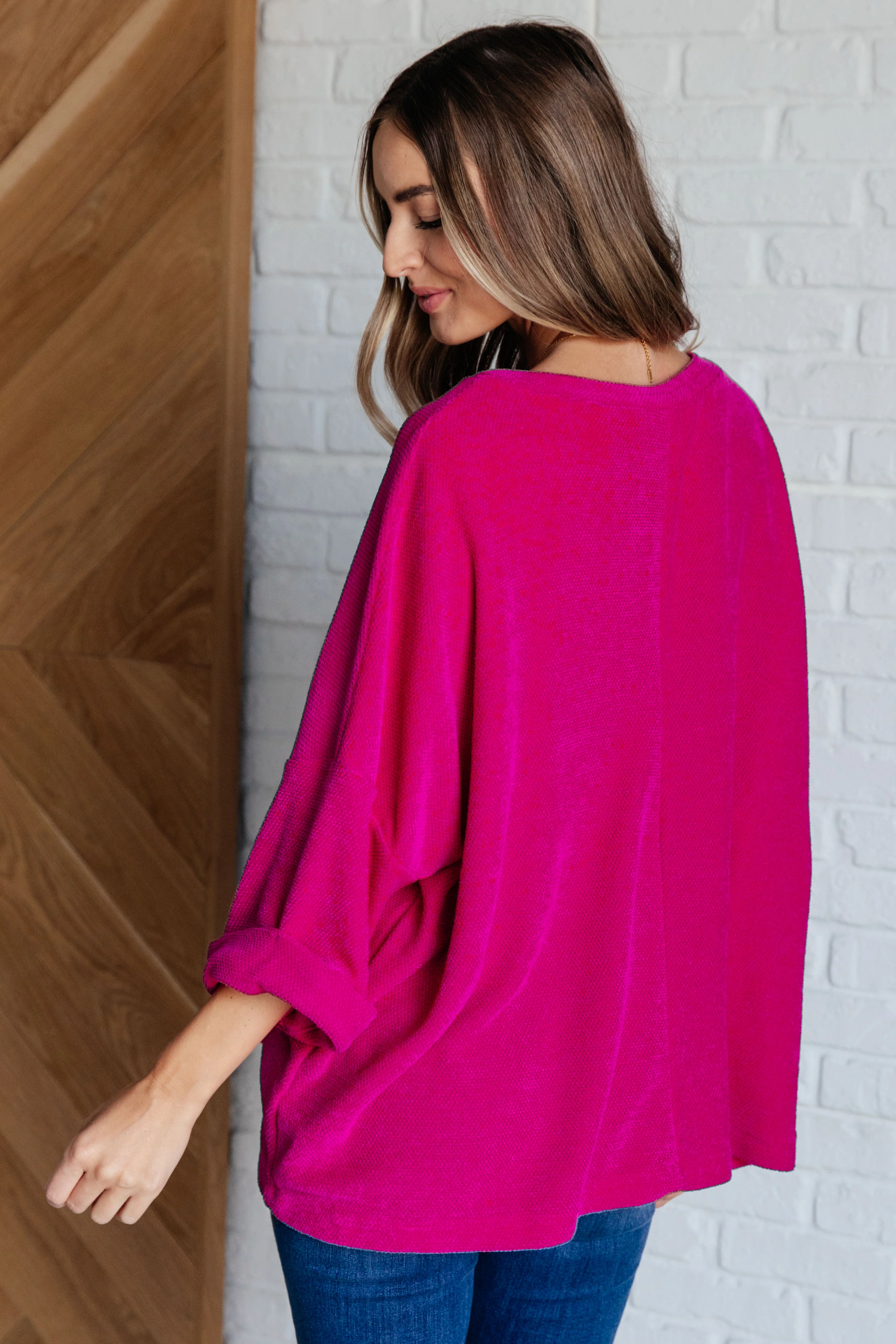 Pink Thoughts Chenille Blouse - 9/15/2025 - Image 8