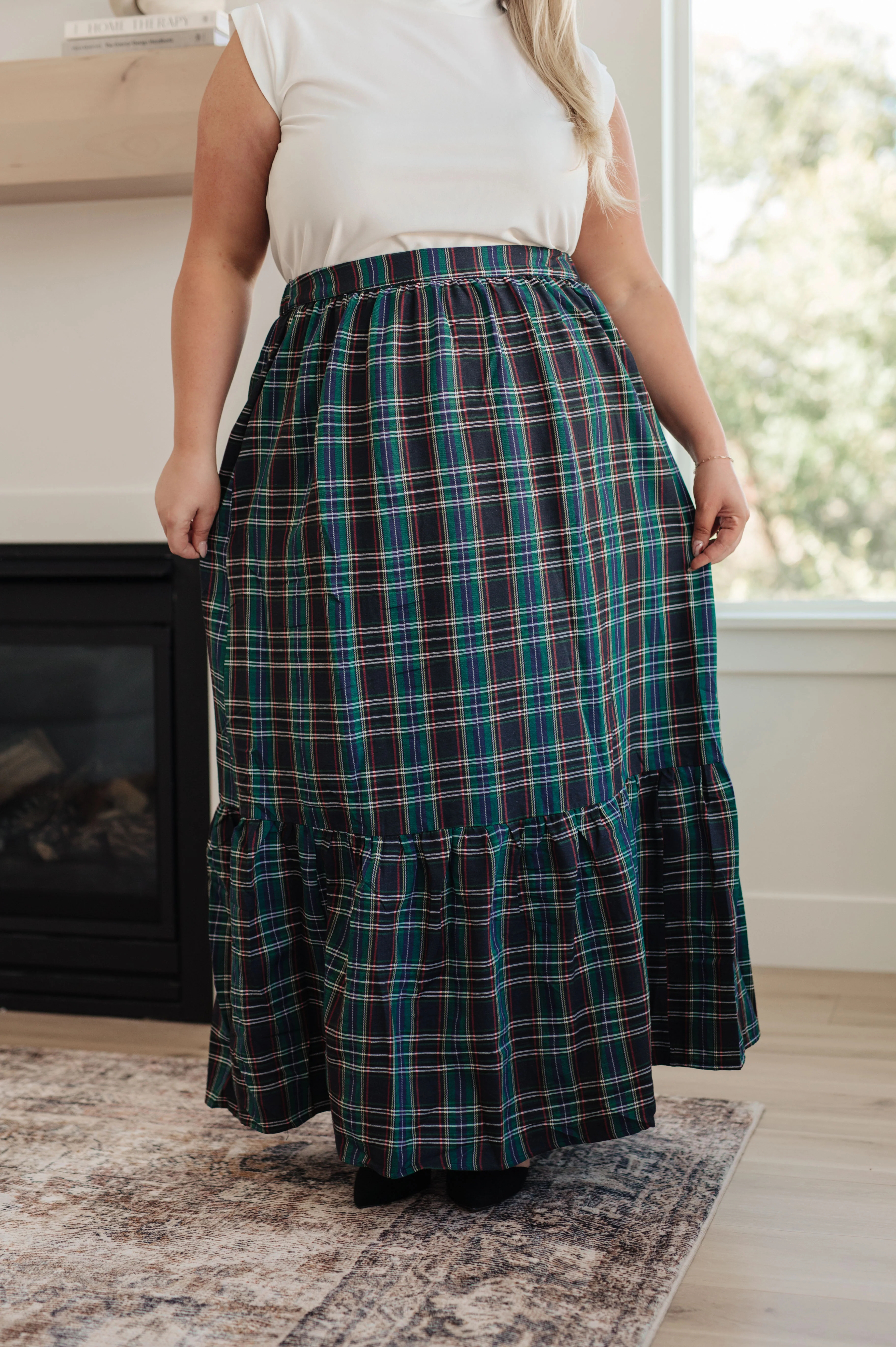 Plaid Perfection Maxi Skirt - 11/20/2025 - Image 7