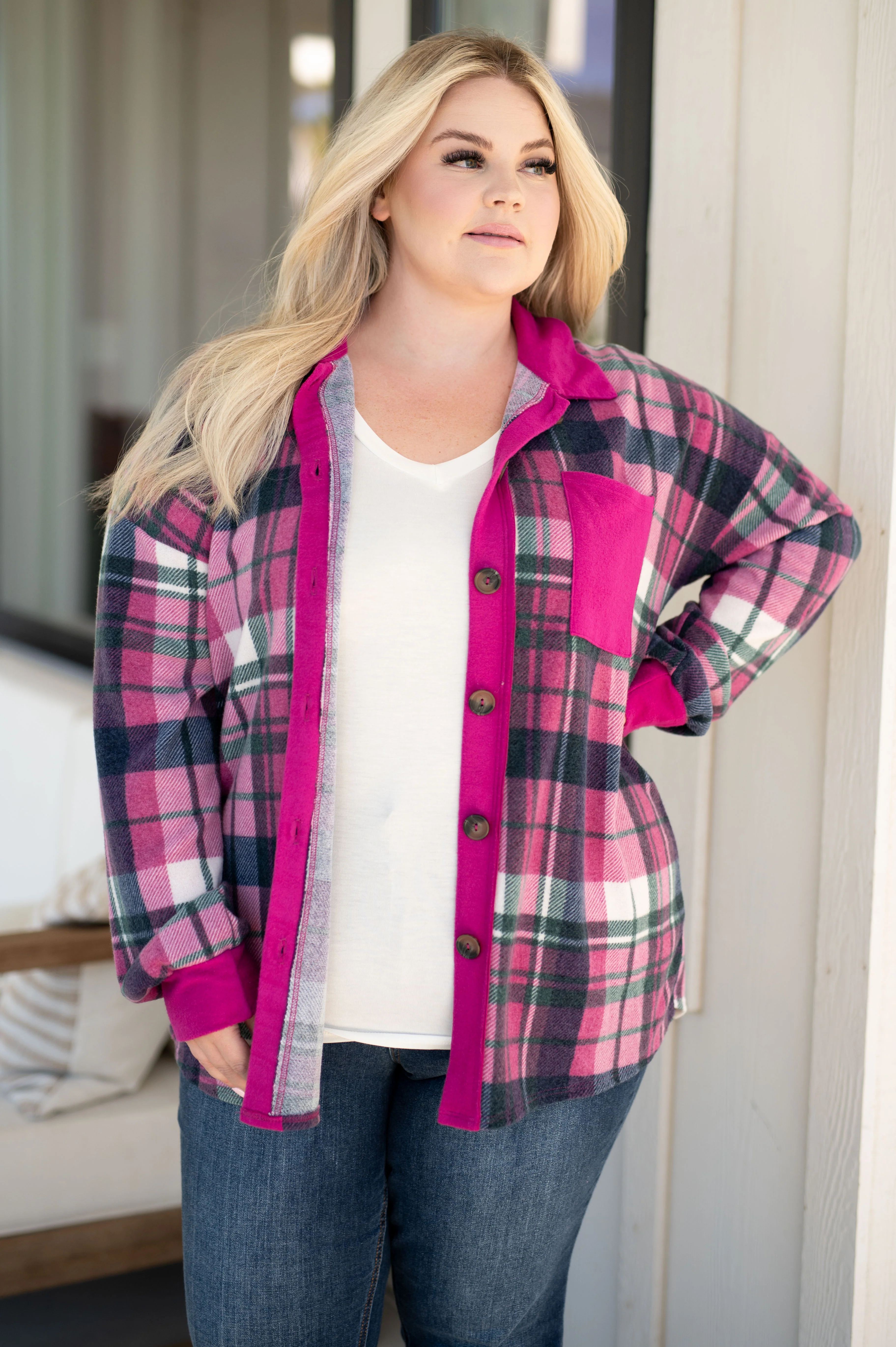 Playful in Plaid Shacket - 9/29/2023 - Image 9