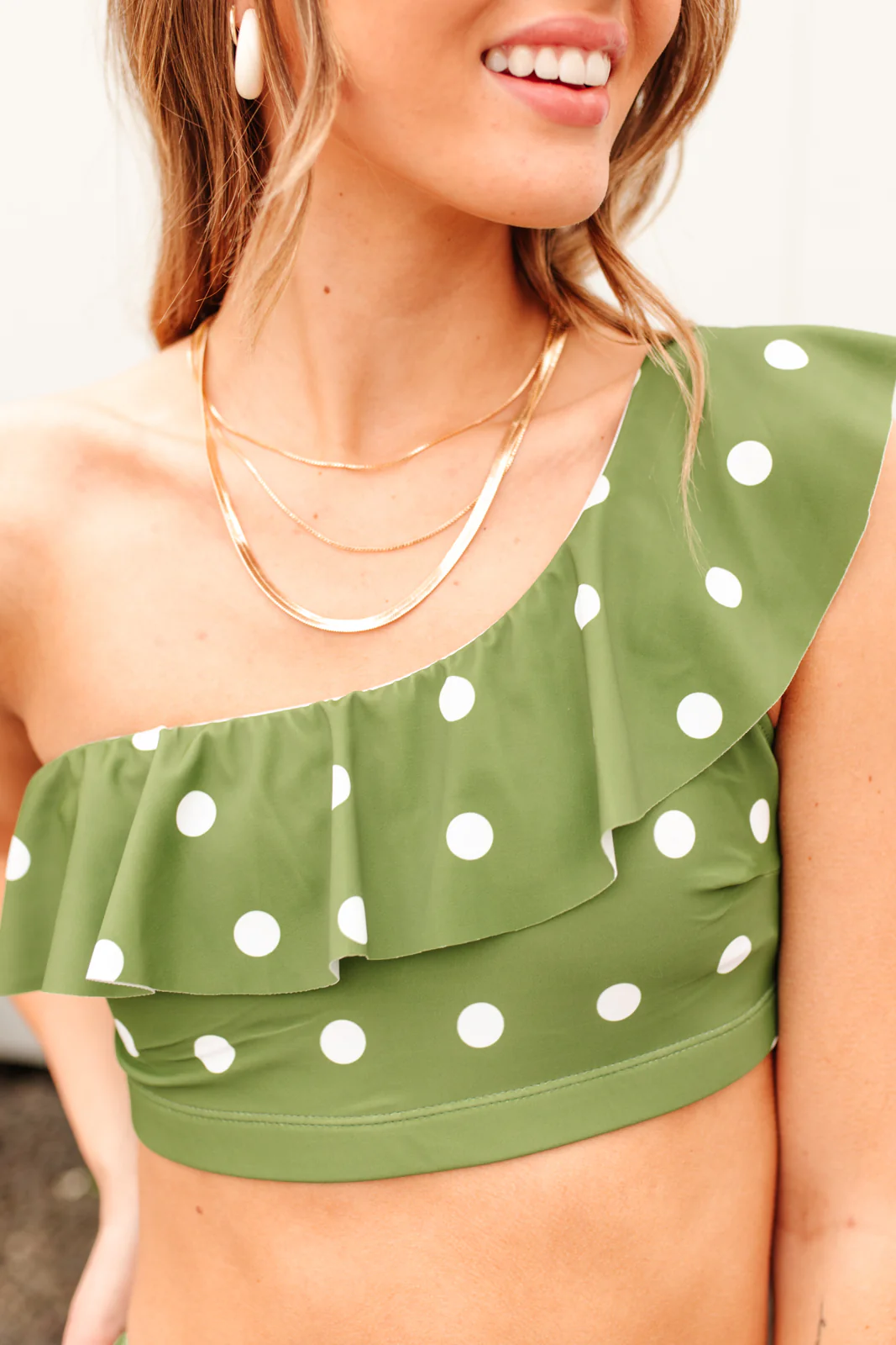 Polka Dot Oasis Swimsuit Top - 4/19/2022 - Image 2