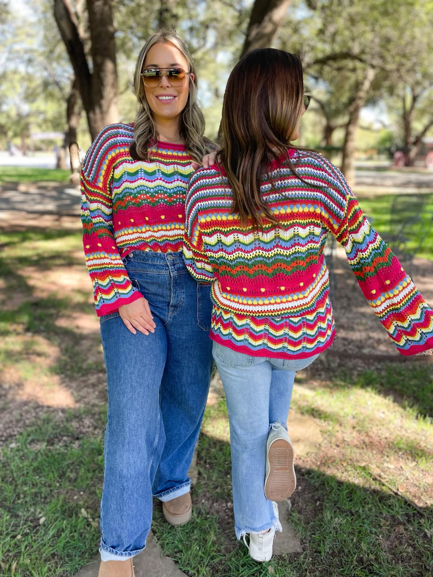 Abilene Crochet Sweater - RTS - Image 9