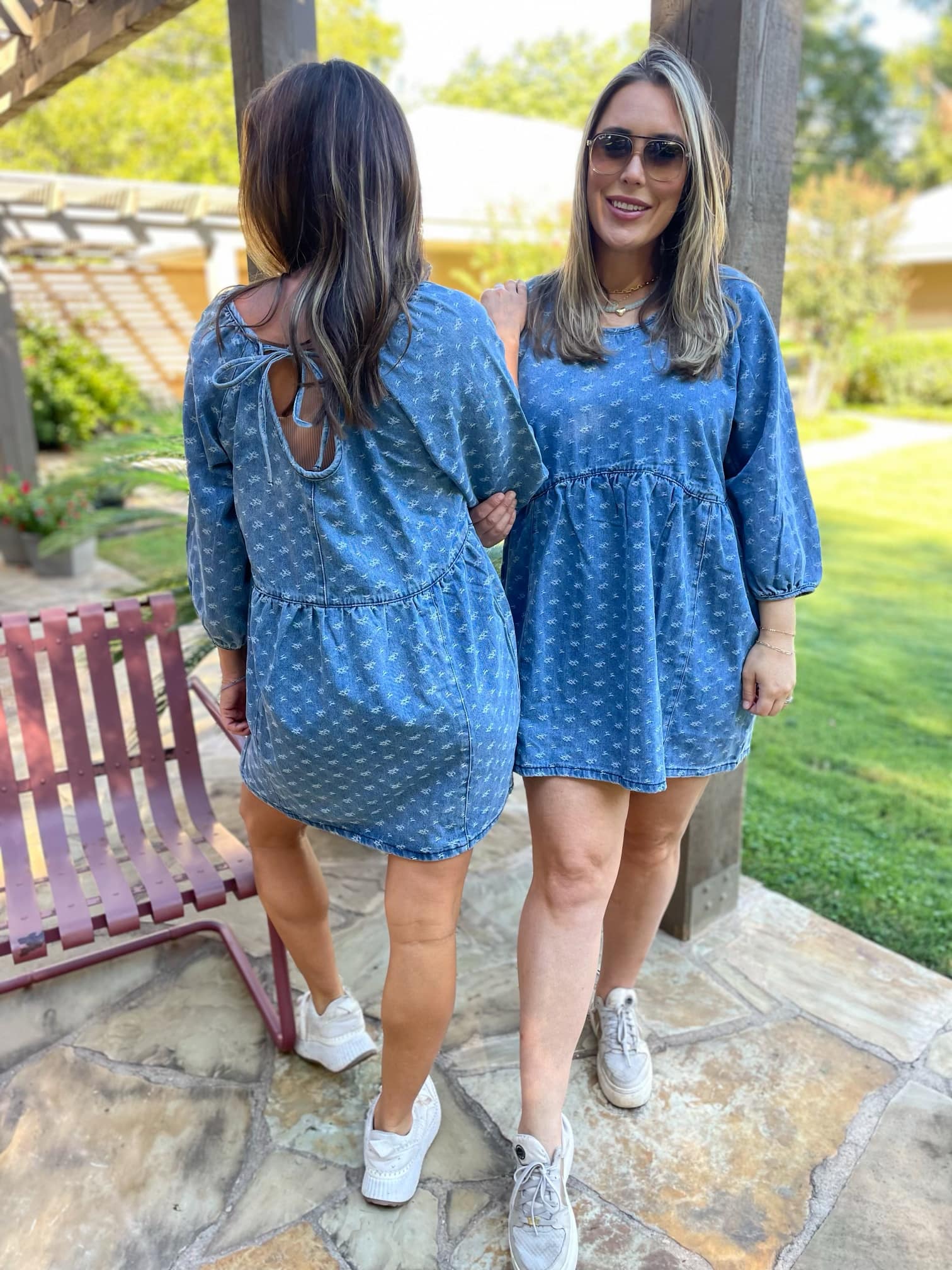 PREORDER: Alexa Denim Dress - Image 7