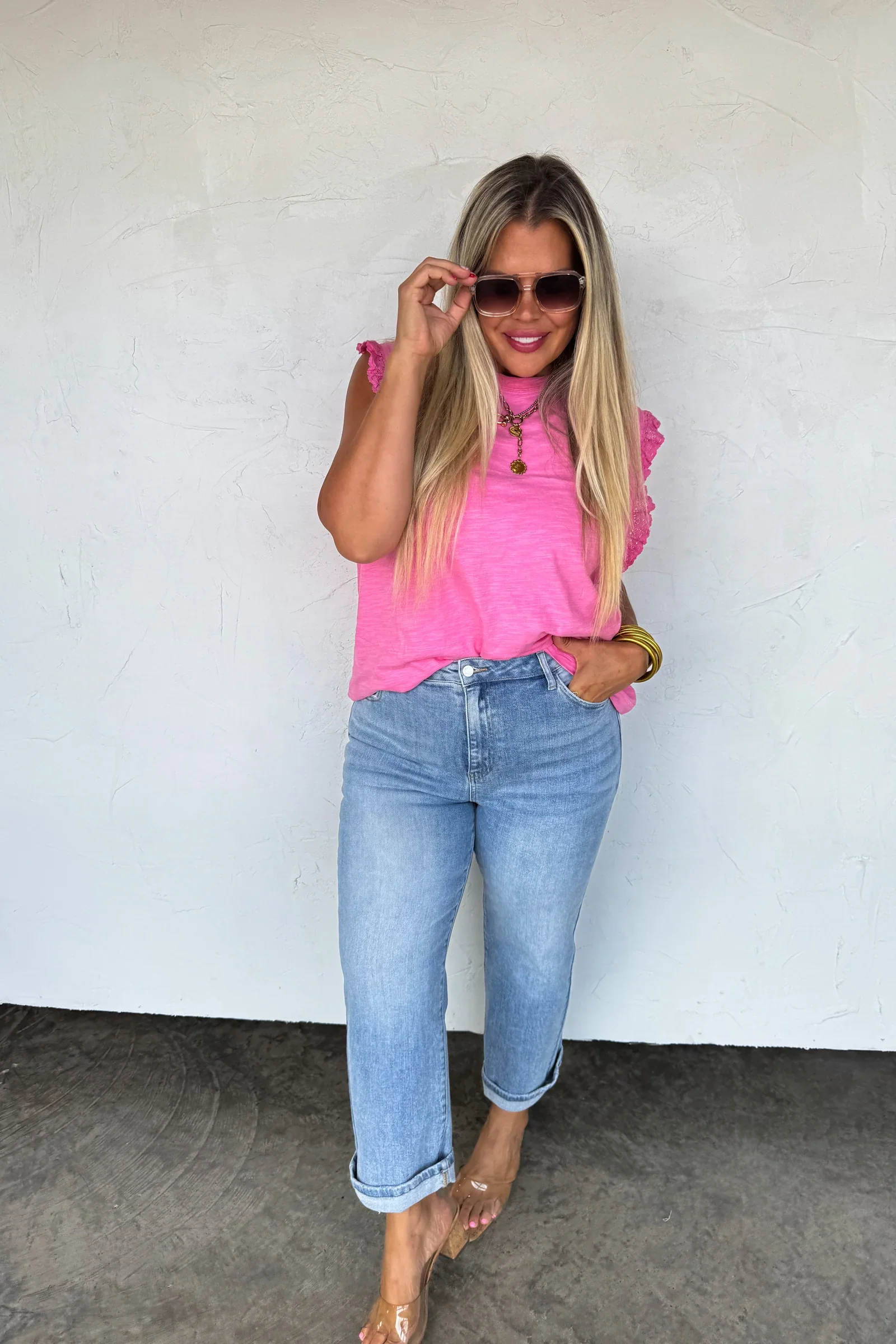 PREORDER: Alexie Straight Leg Cropped Jeans