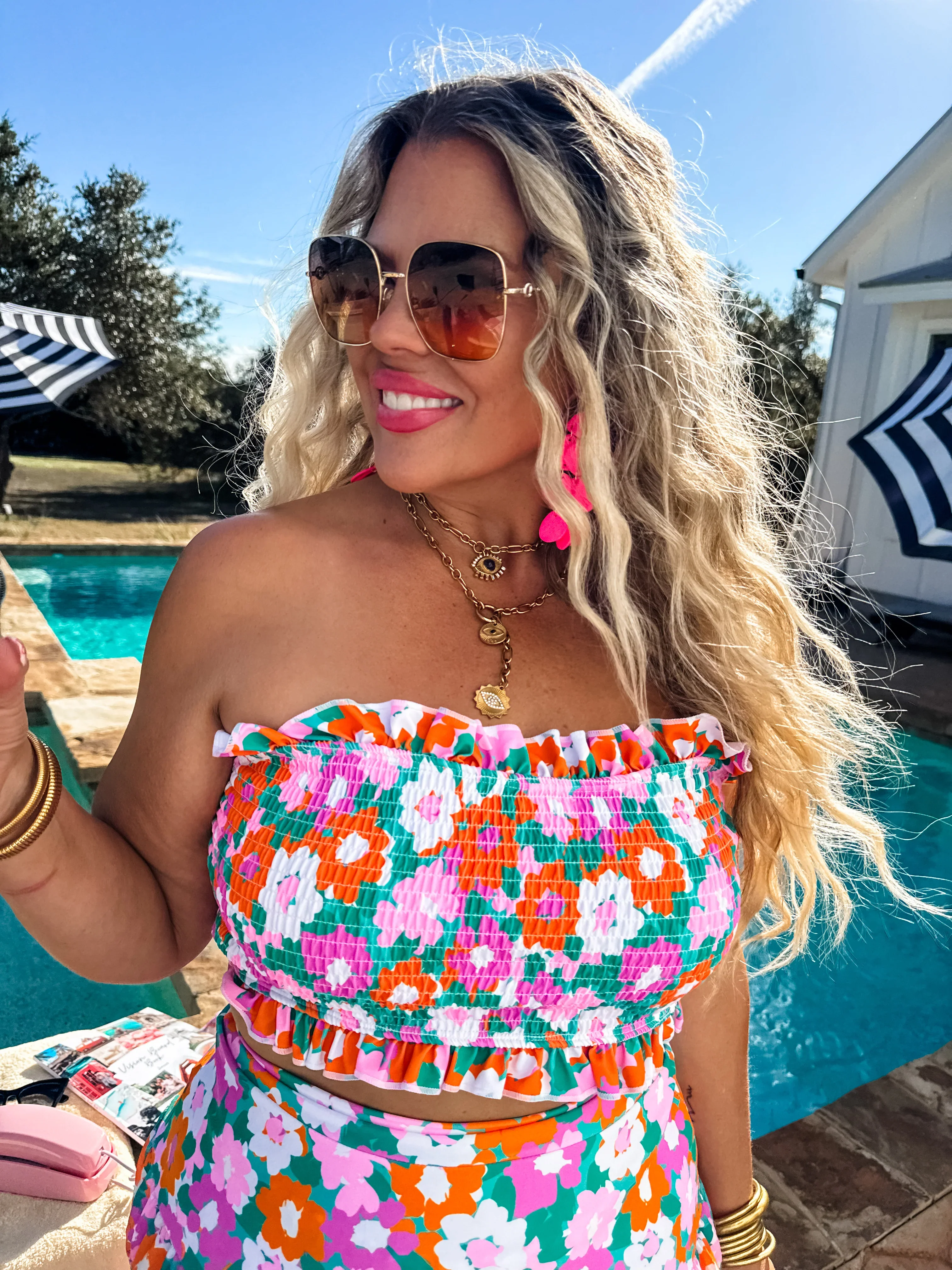 PREORDER: Amalfi Blooms Swim Set - Image 11