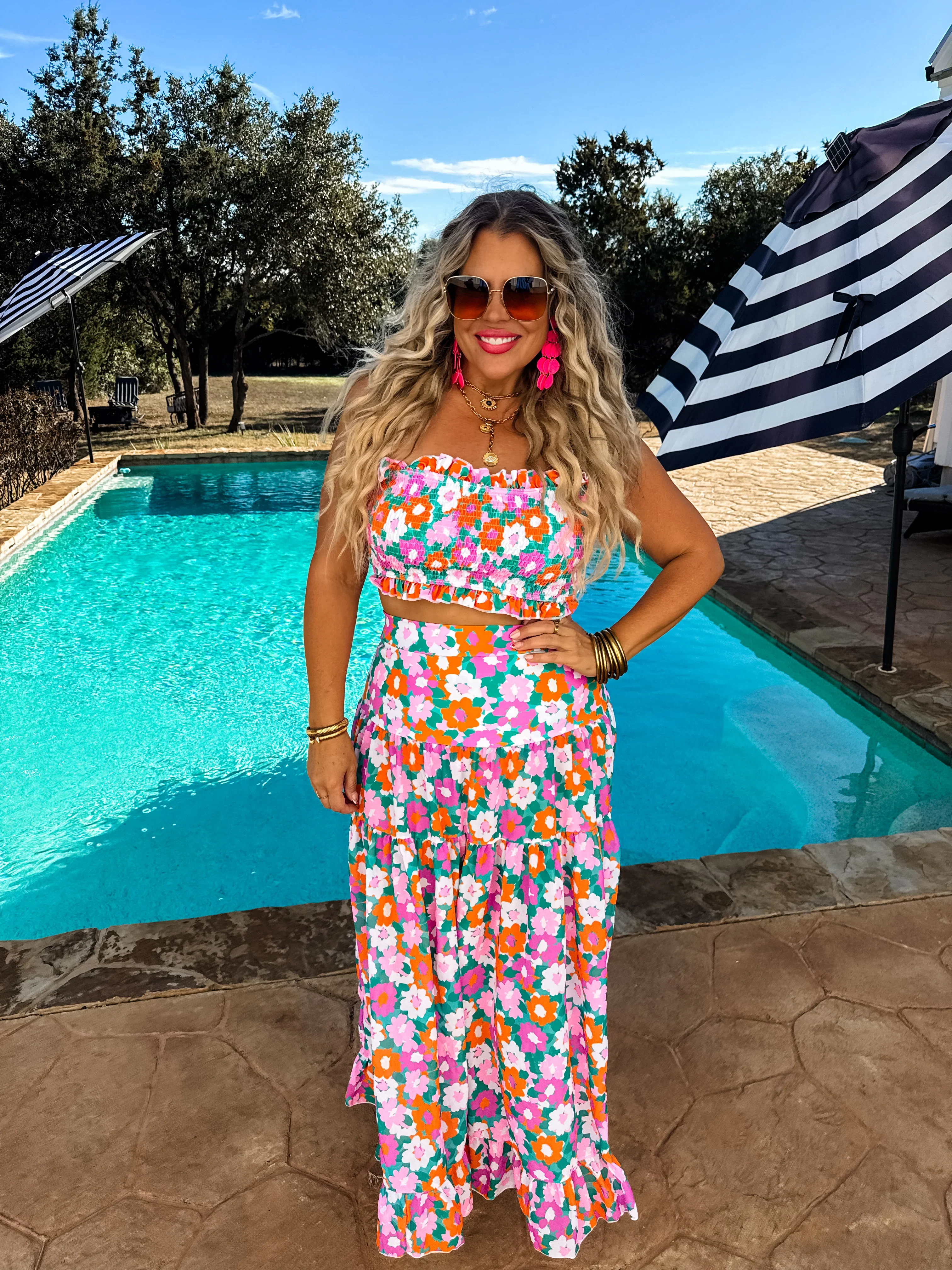PREORDER: Amalfi Blooms Swim Set - Image 15