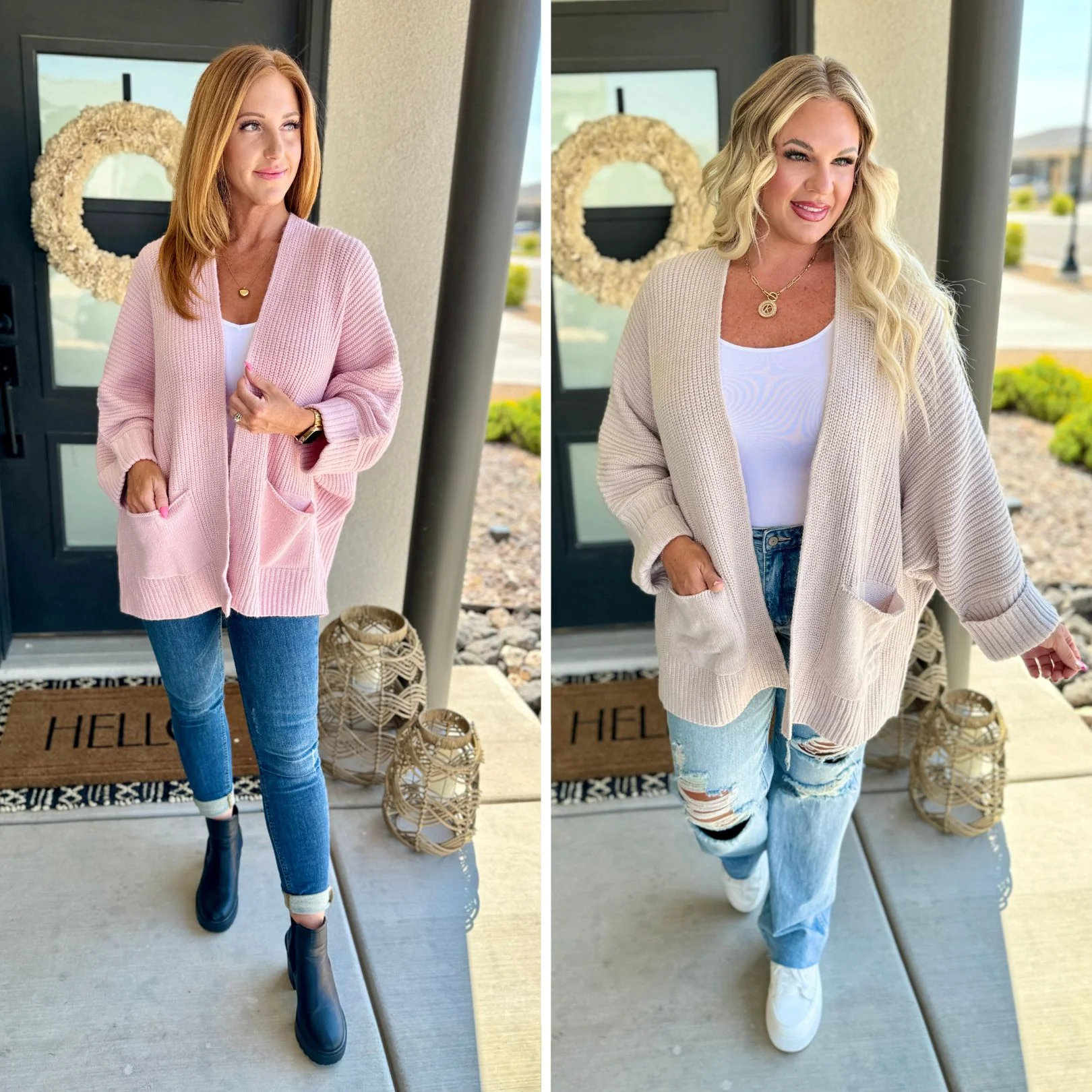 Azalea Oversized Cardigan in Two Colors - RTS