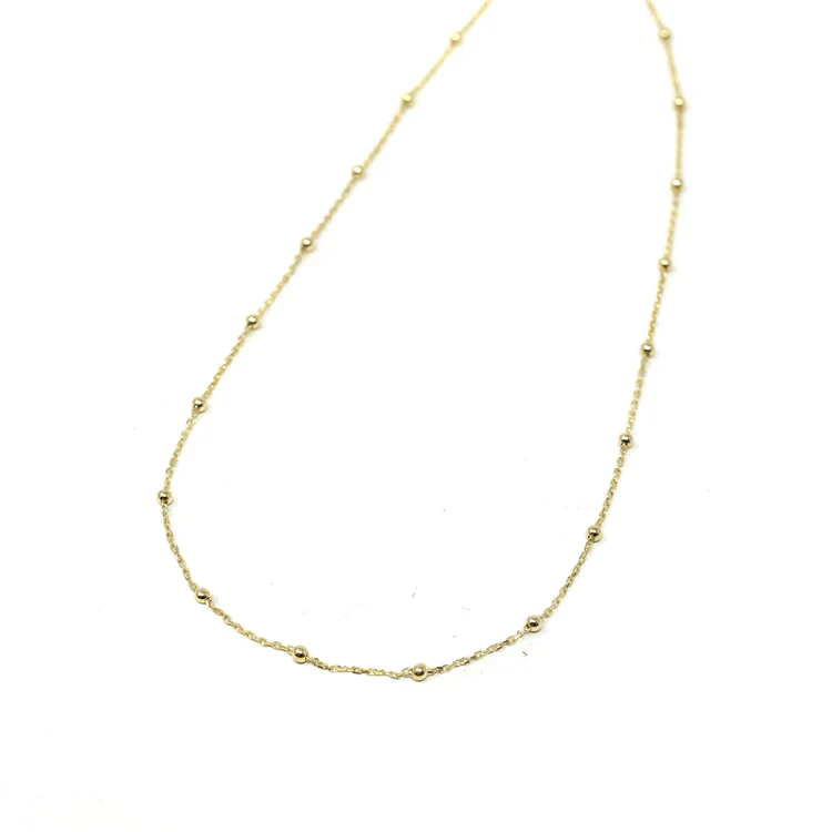 PREORDER: Baby Ball Chain in Silver - Image 4