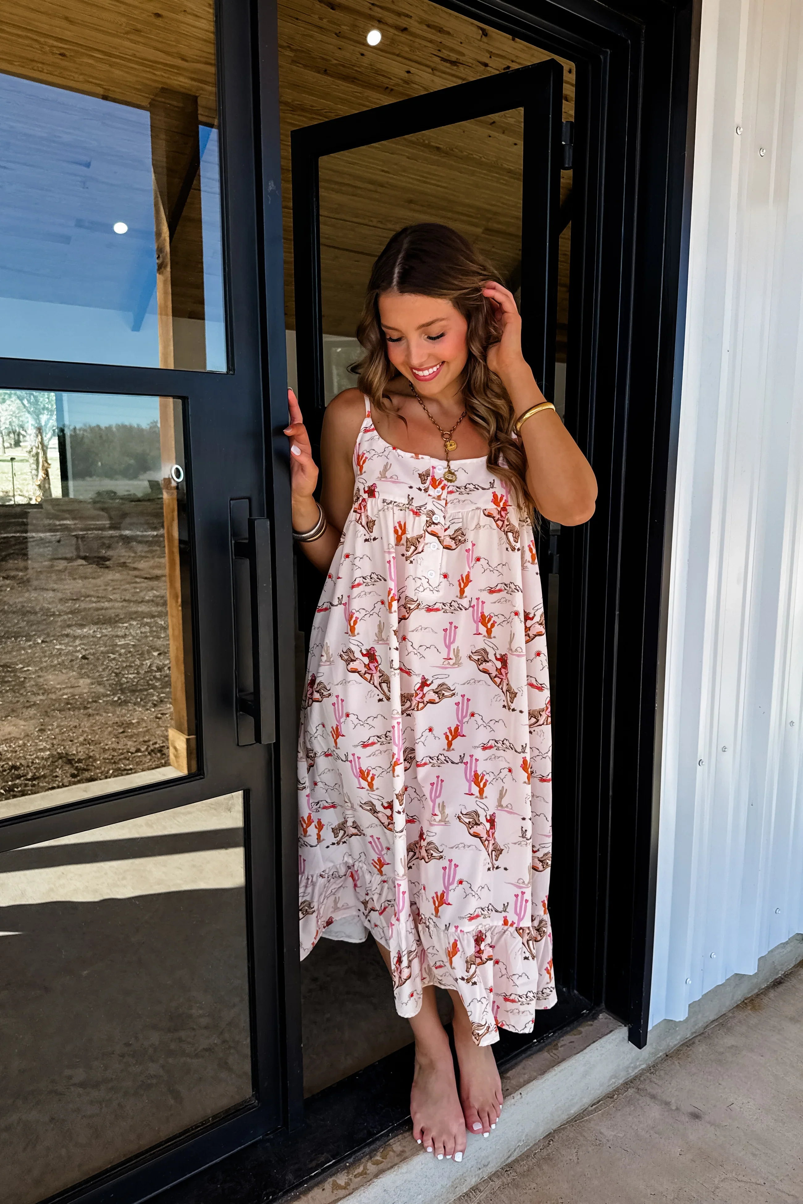 PREORDER: Back Home Sleep Dress - Image 7