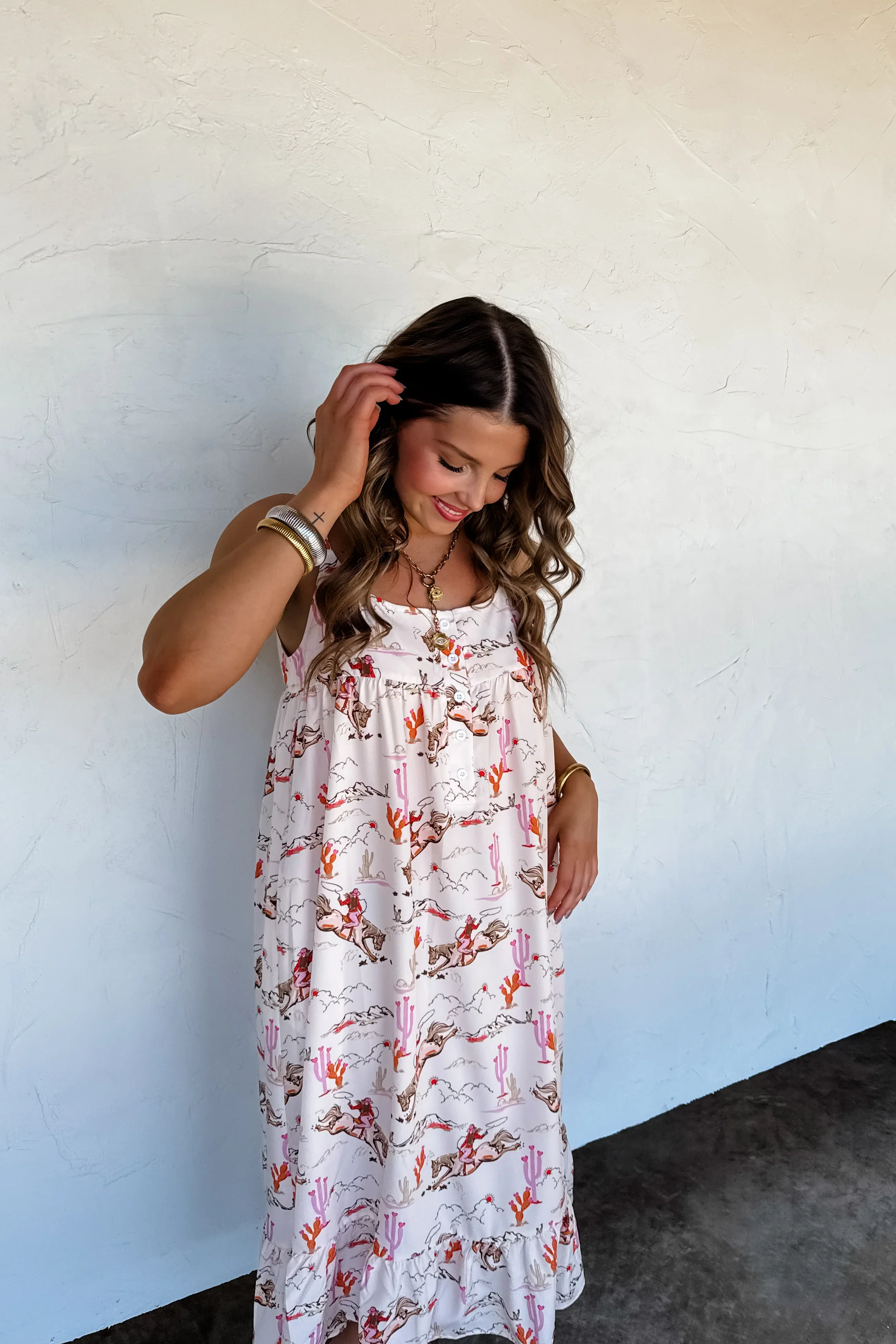 PREORDER: Back Home Sleep Dress - Image 9