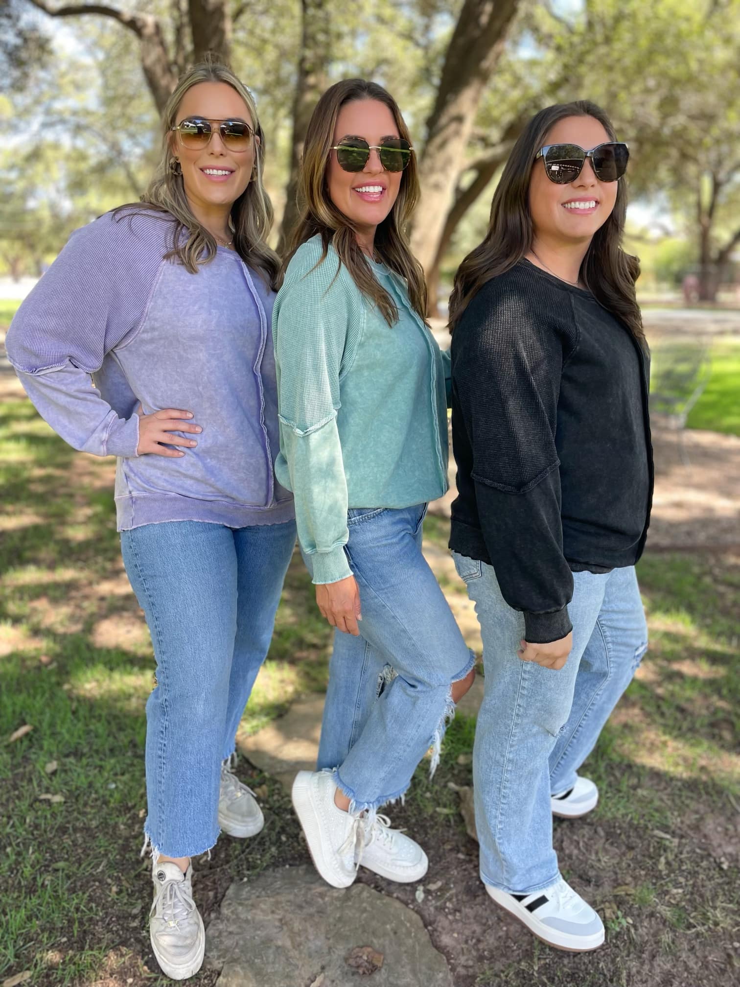 PREORDER: Best Selling Elliott Exposed Seam Sweatshirt in Five Colors - Ships in 4 weeks - Image 19