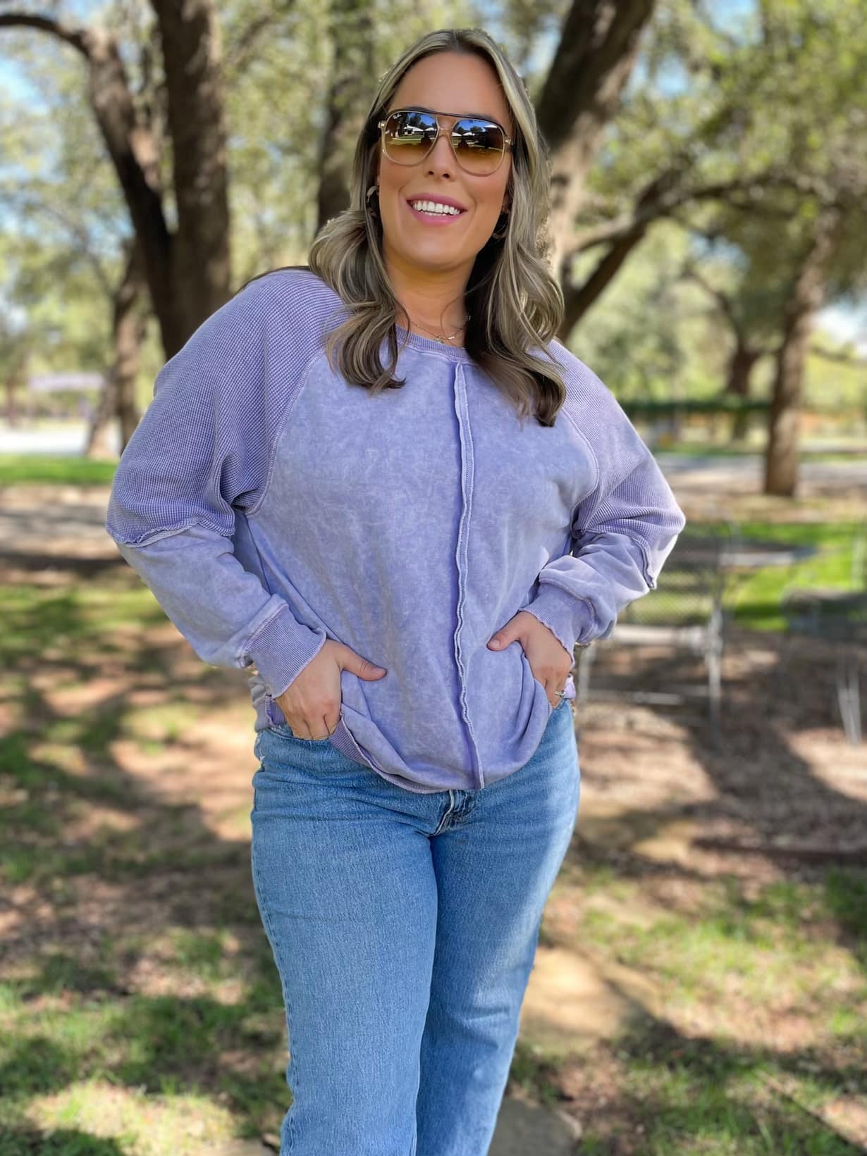 PREORDER: Best Selling Elliott Exposed Seam Sweatshirt in Five Colors - Ships in 4 weeks - Image 5