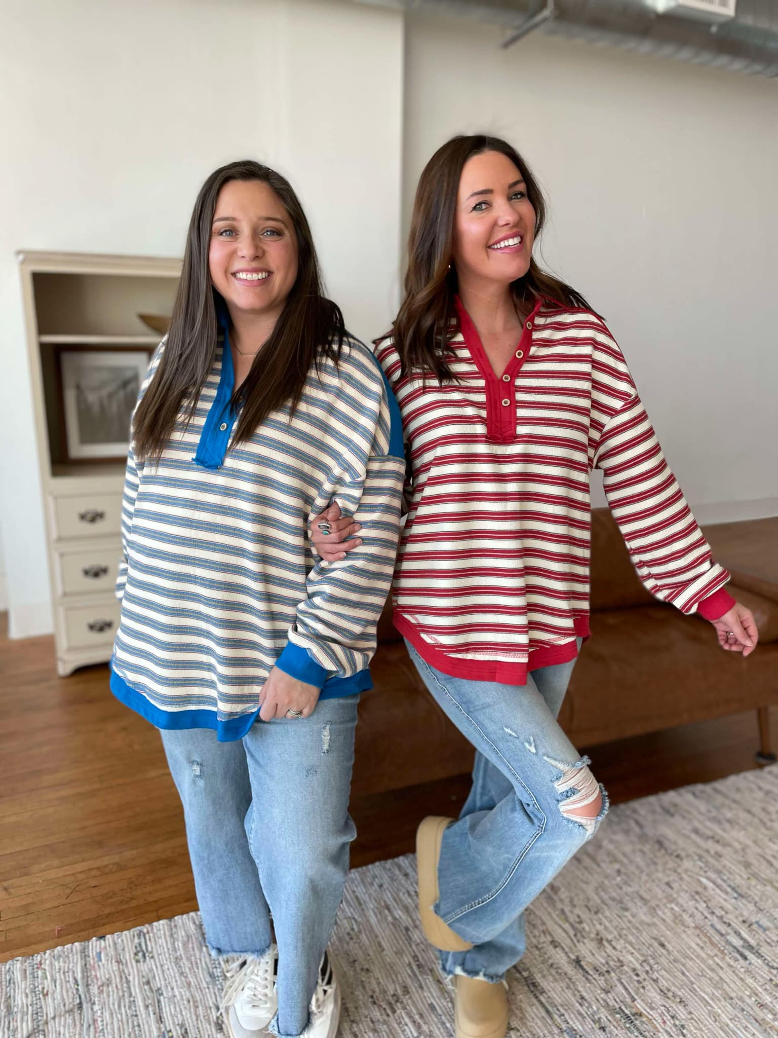 PREORDER: Beyond the Sea Striped Top in Three Colors - Image 6