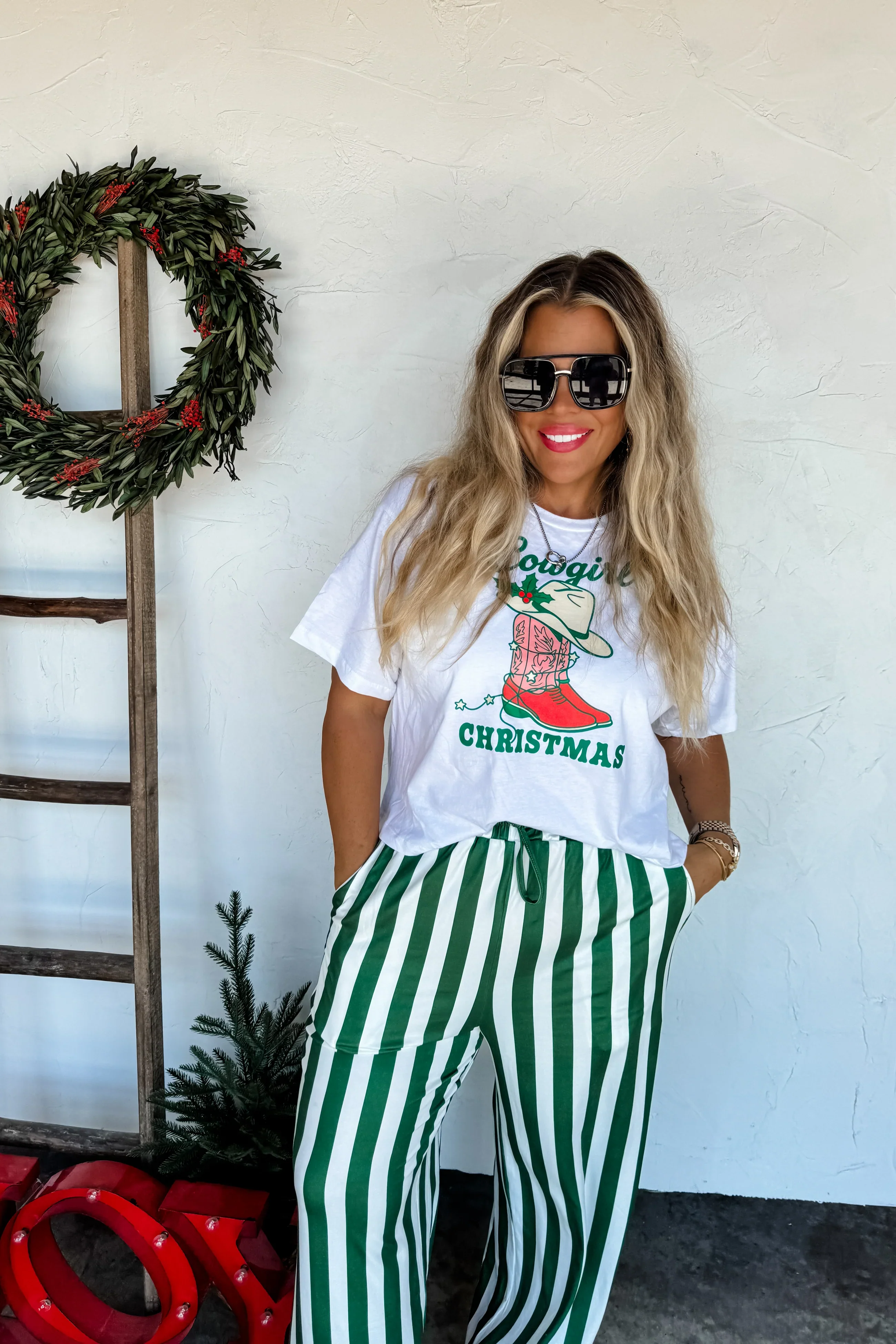 PREORDER: Blakeley Cowgirl Christmas Graphic Tees - Image 2