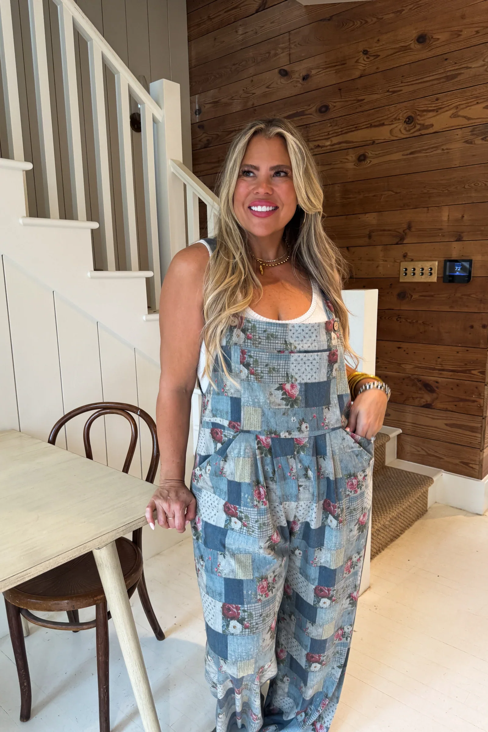 PREORDER: Blue Meadow Denim Overalls - Image 2