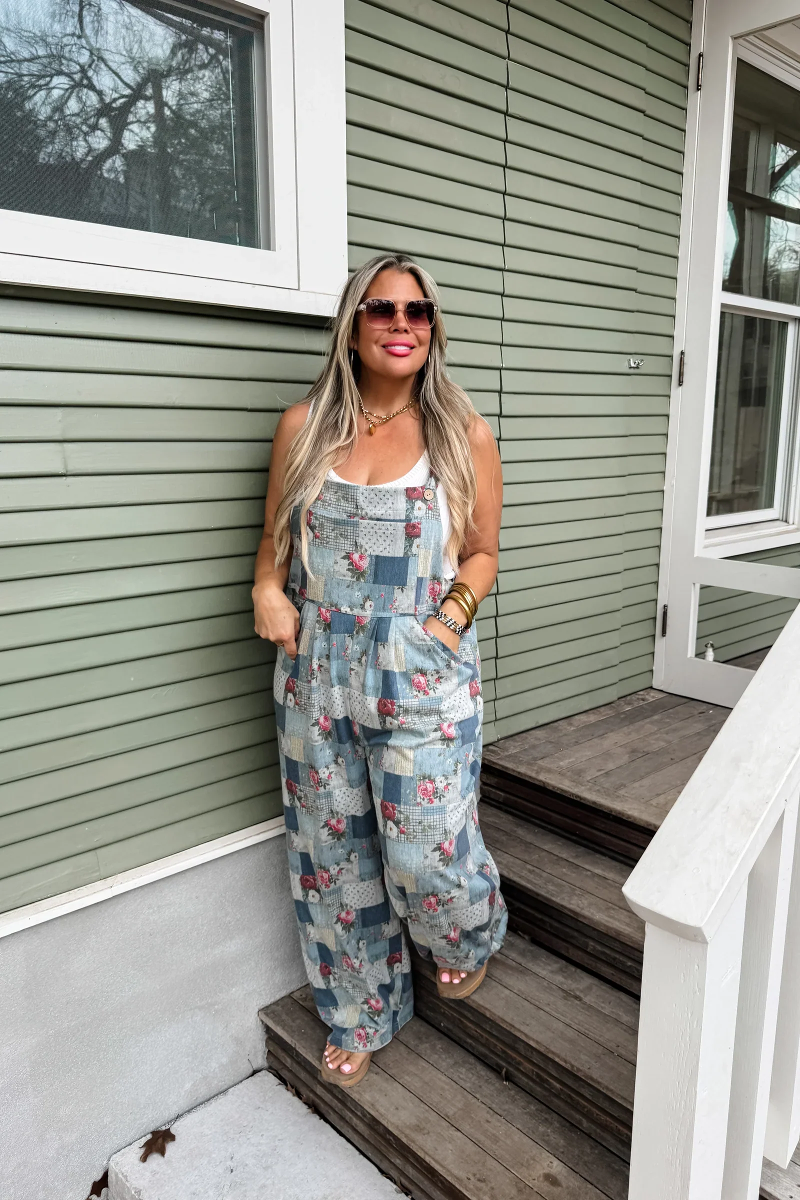 PREORDER: Blue Meadow Denim Overalls - Image 3