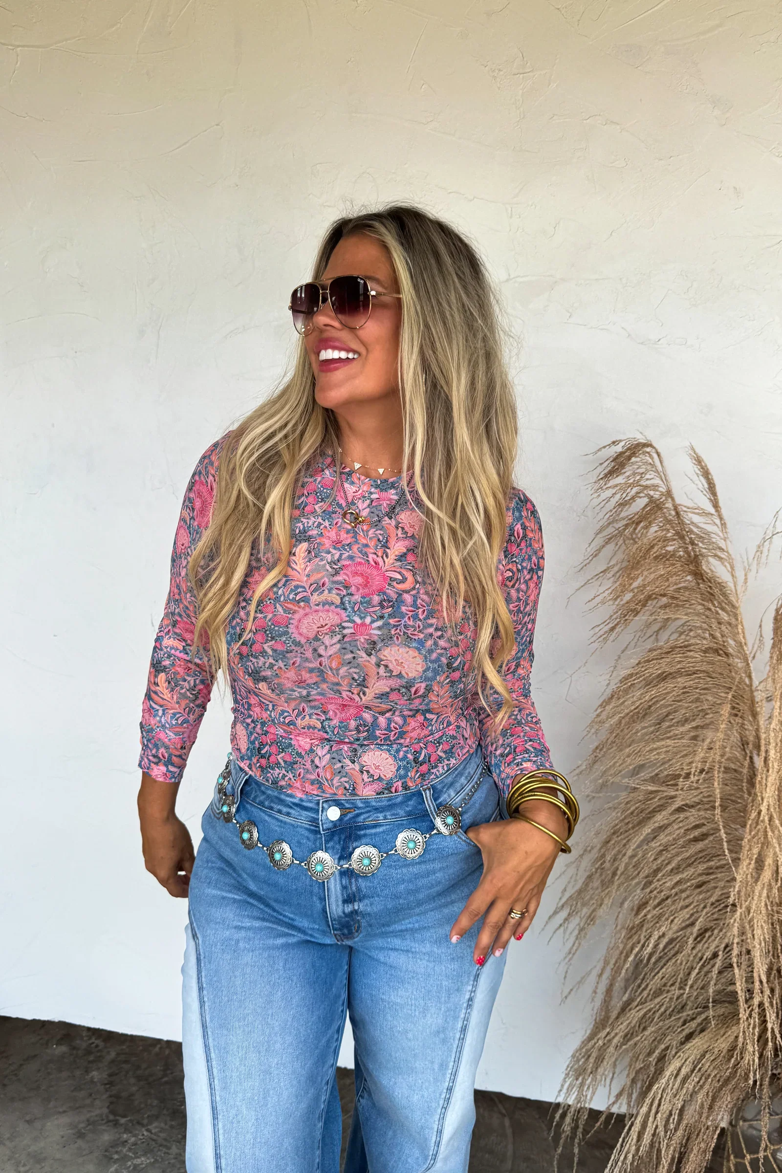PREORDER: Boots & Blooms Collection Mesh Tops - Image 3