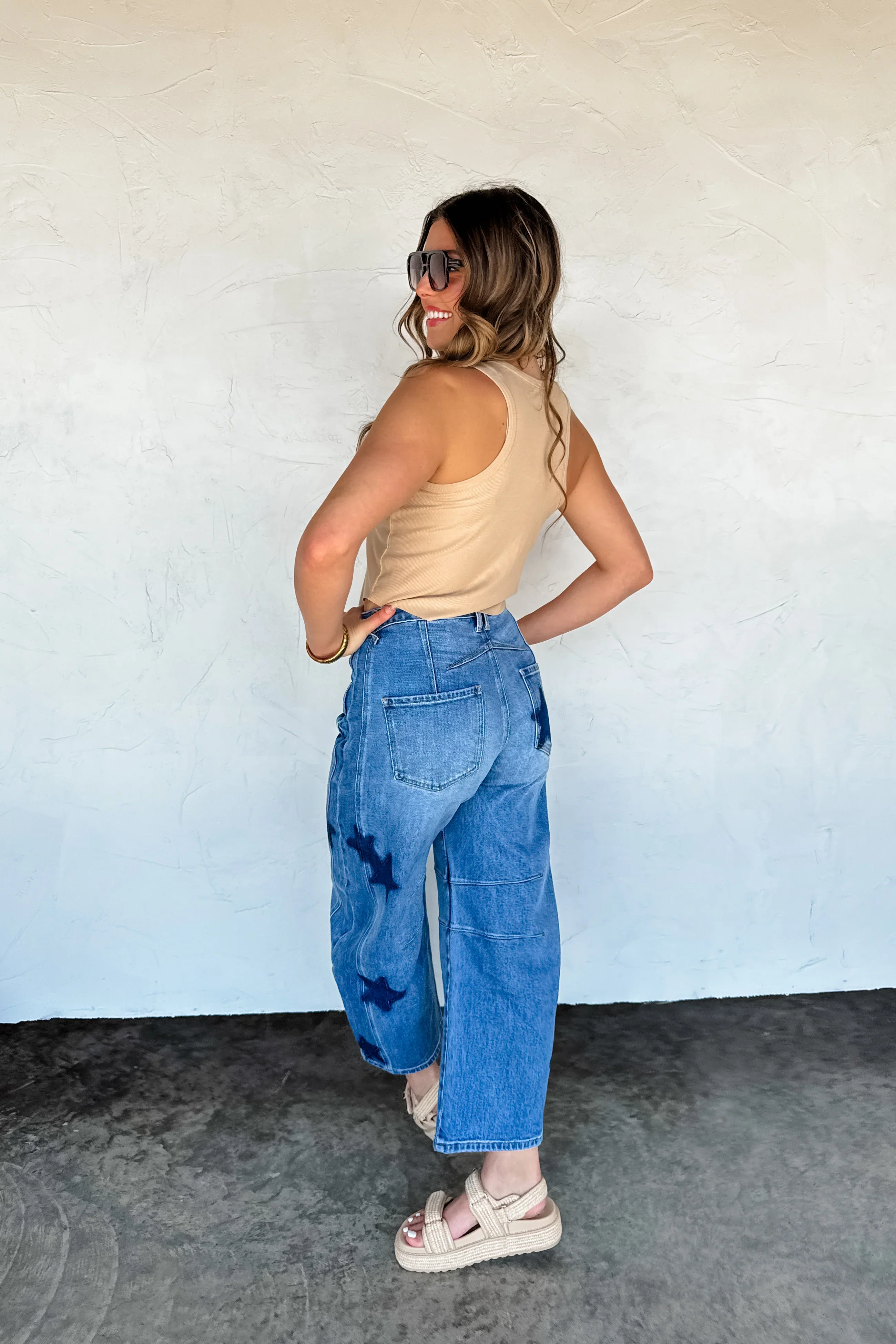 PREORDER: Born to Shine Barrell Jean - Image 7
