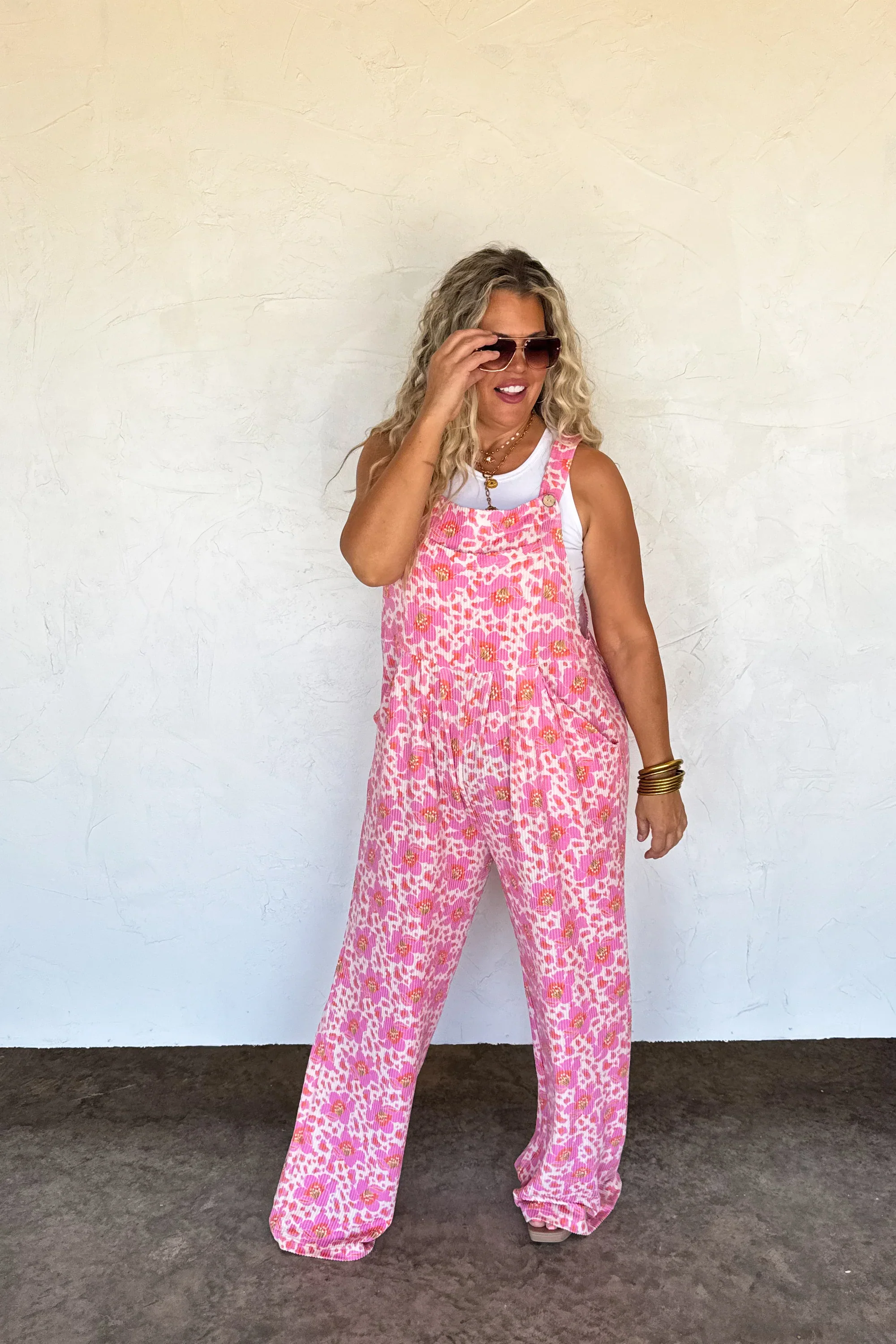 PREORDER: Cassidy Floral Boho Overalls - Image 5