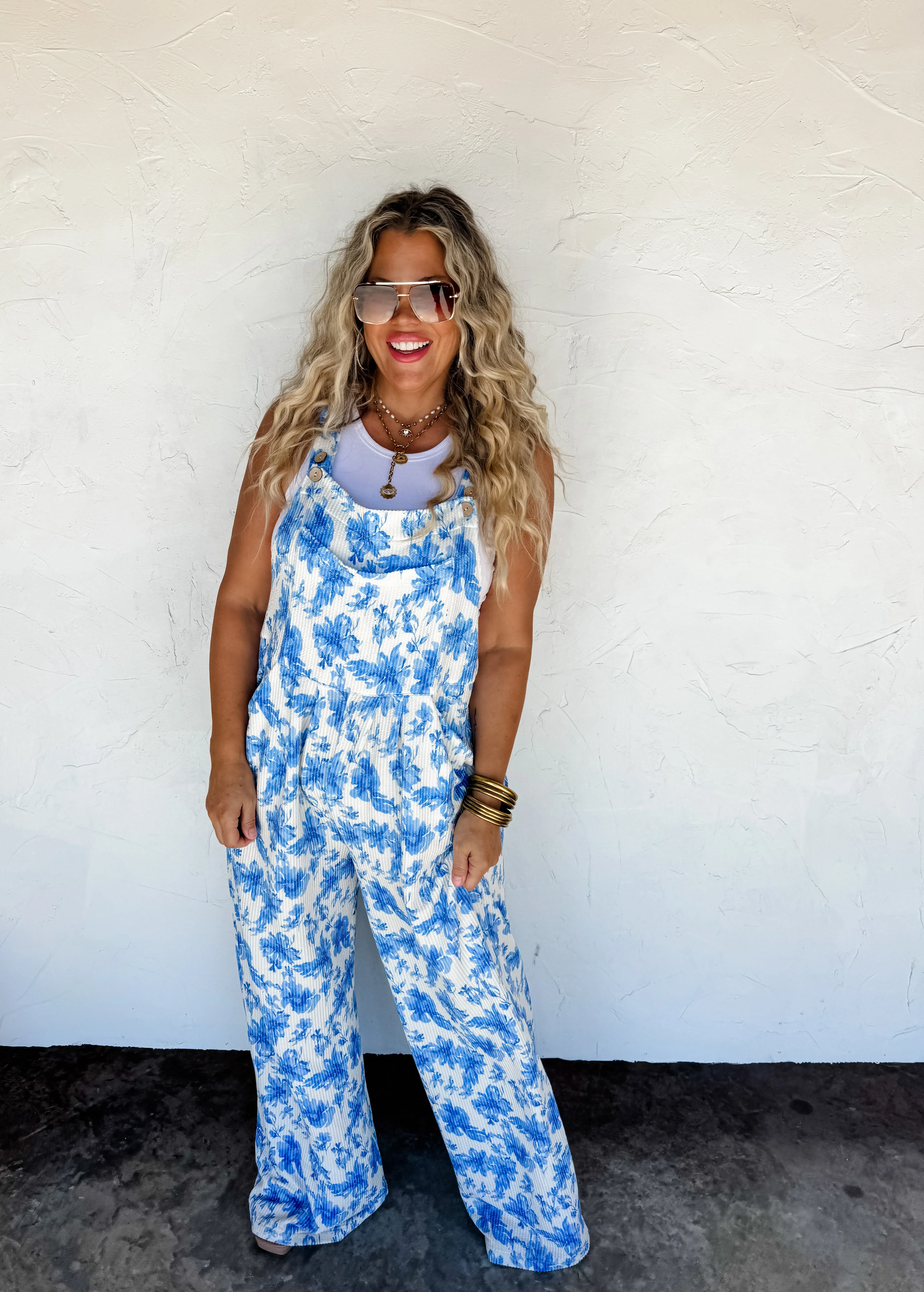 PREORDER: Cassidy Floral Boho Overalls in Two Prints - Image 10