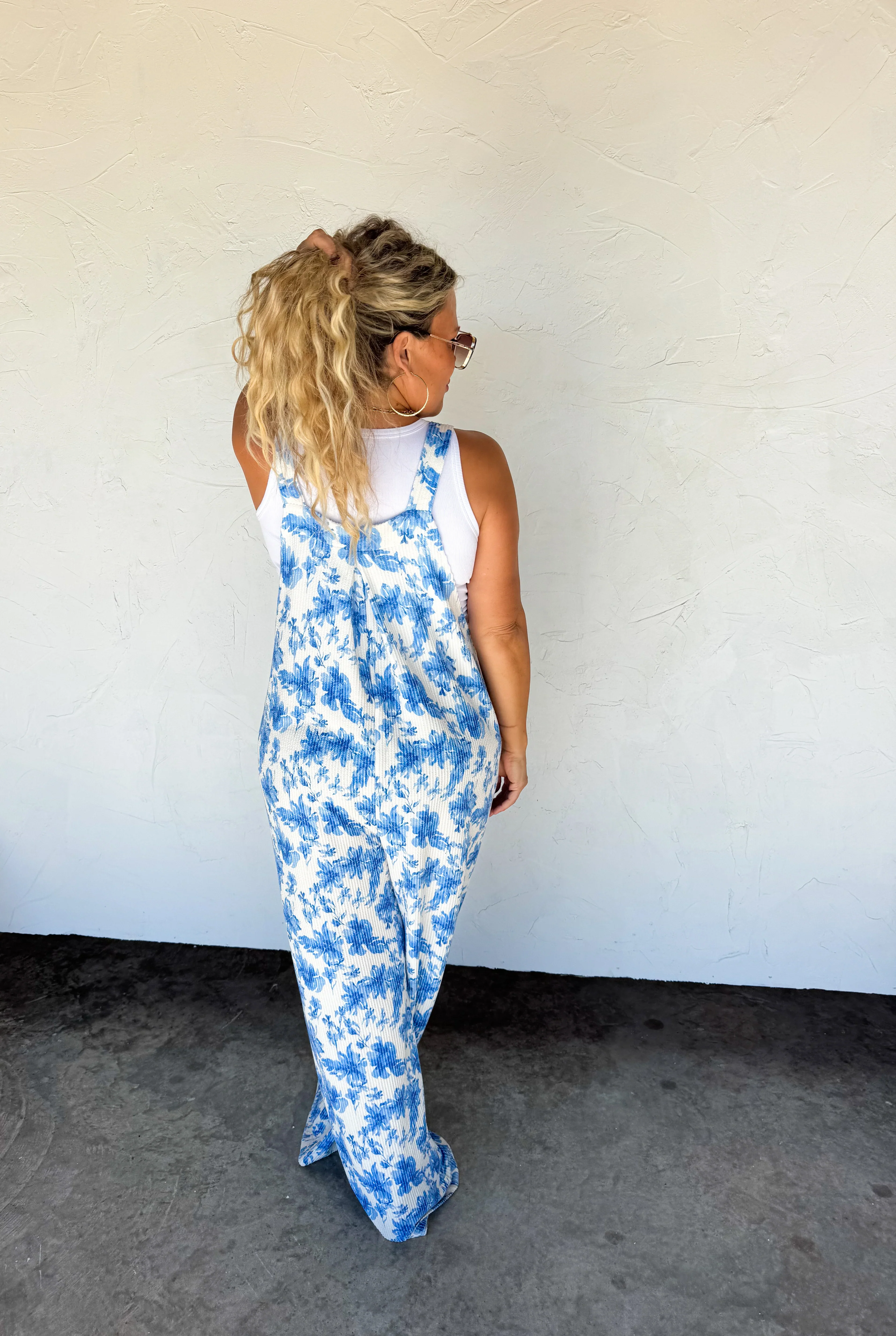 PREORDER: Cassidy Floral Boho Overalls in Two Prints - Image 11