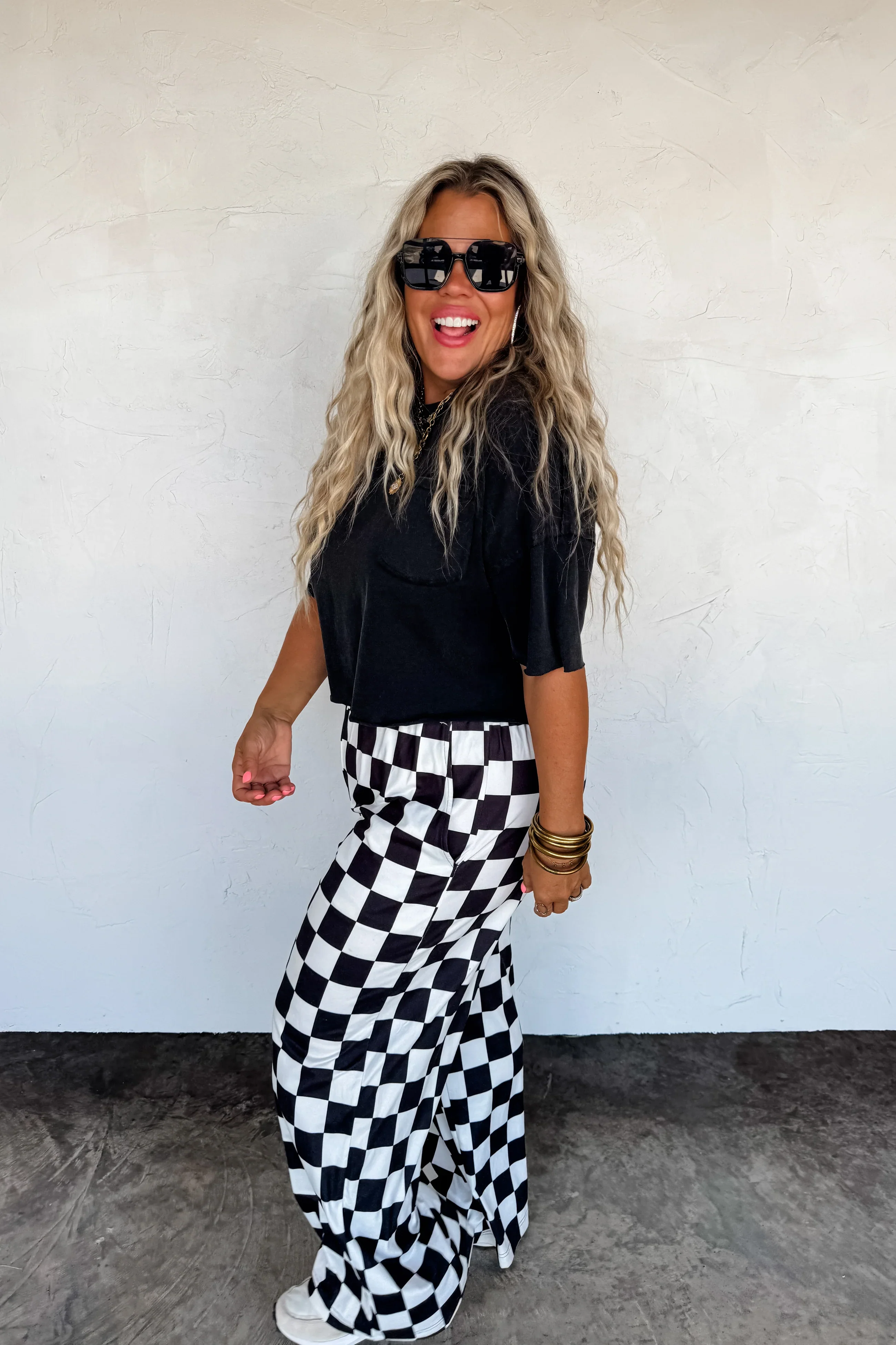 PREORDER: Checker Pop Pants - Image 4