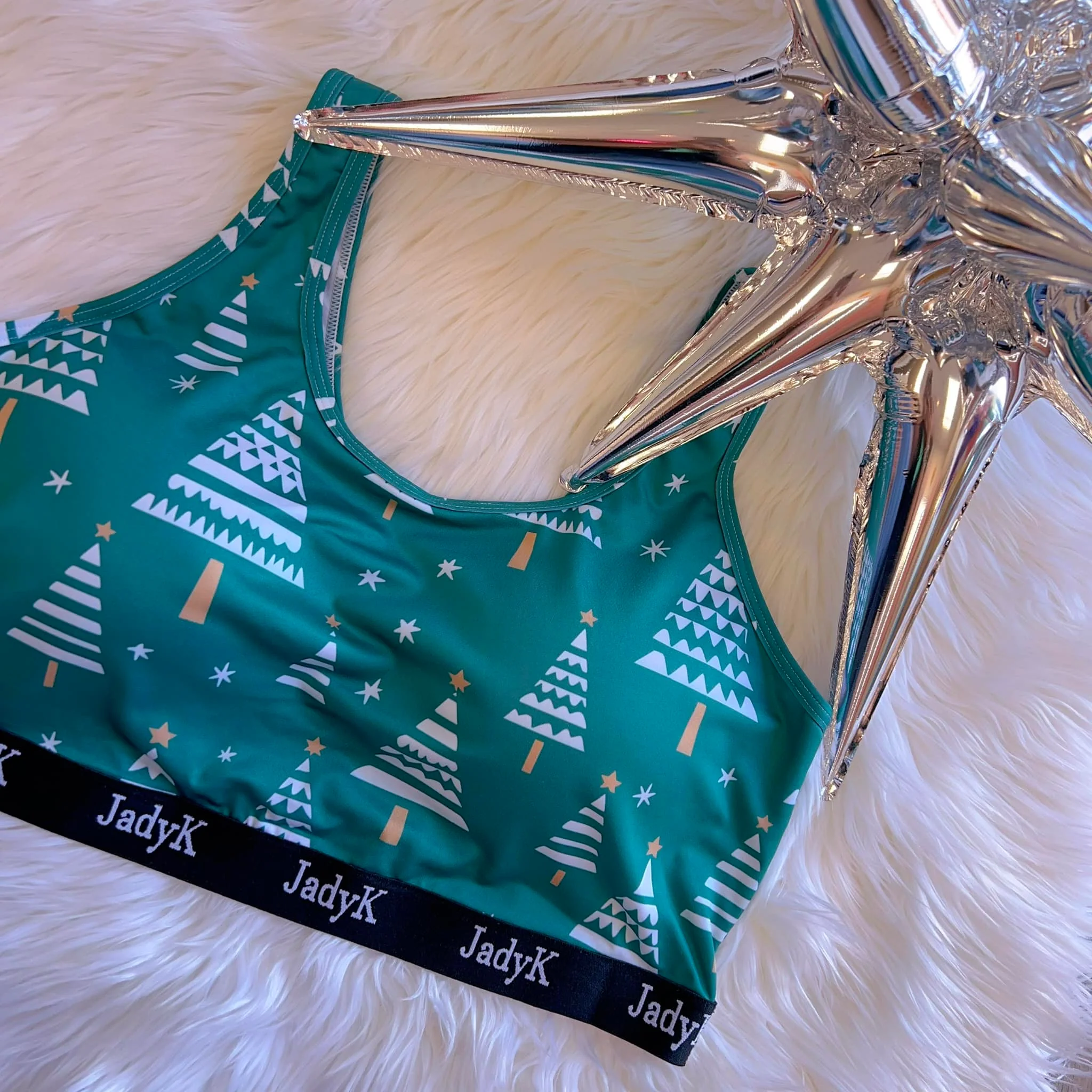 Christmas Arya Bralette in Five Prints - Image 9