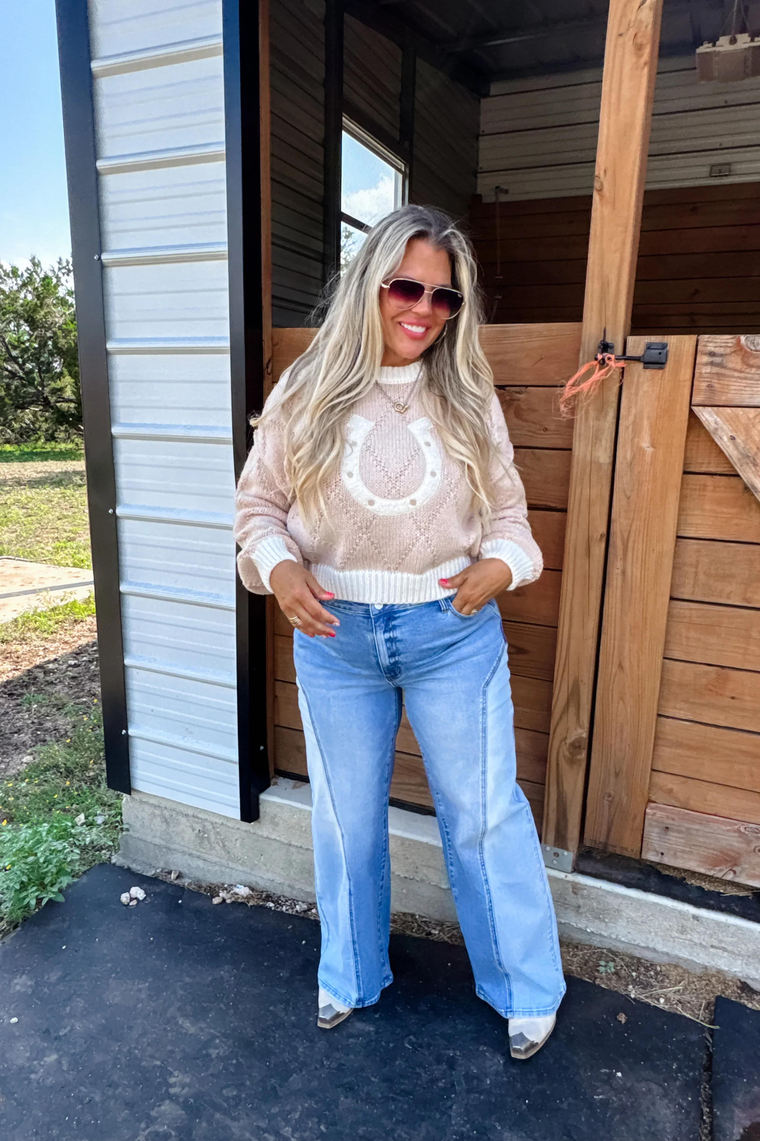 PREORDER: Classy Cowgirl Sweaters - Image 6