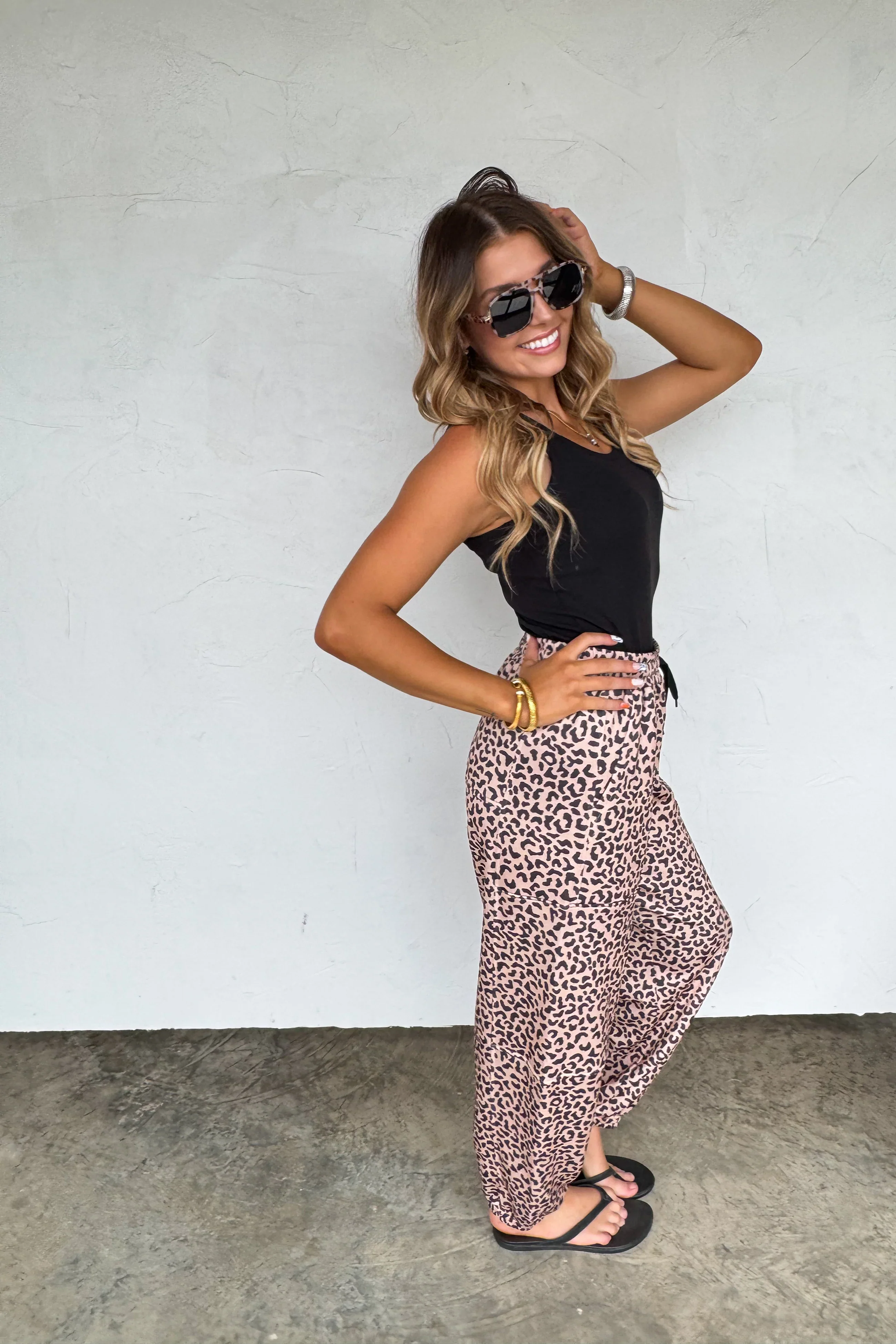 PREORDER: Coco Cheetah Jogger Pants - Image 5