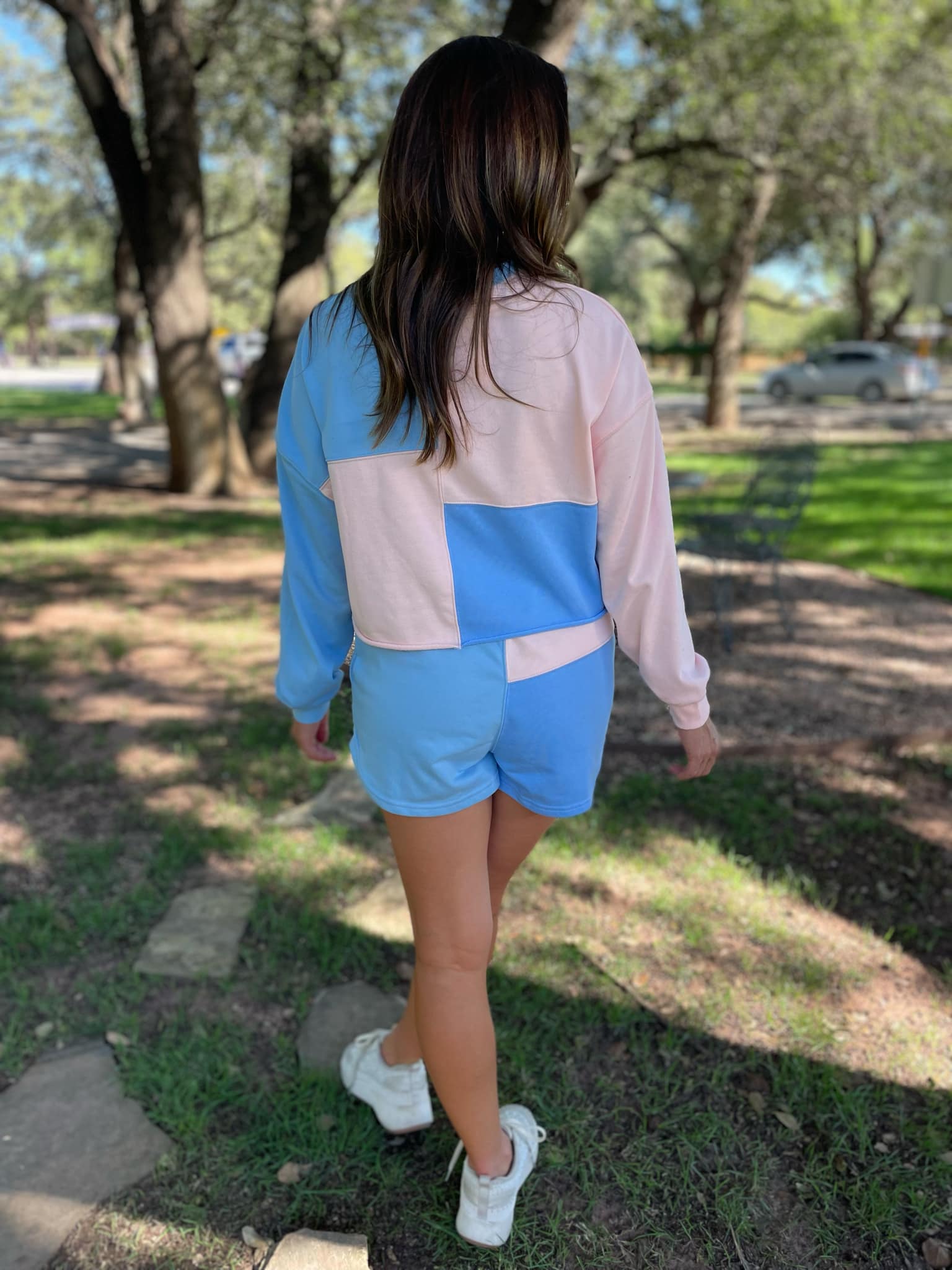 PREORDER: Cozy Up Colorblock Set in Two Colors - Image 5