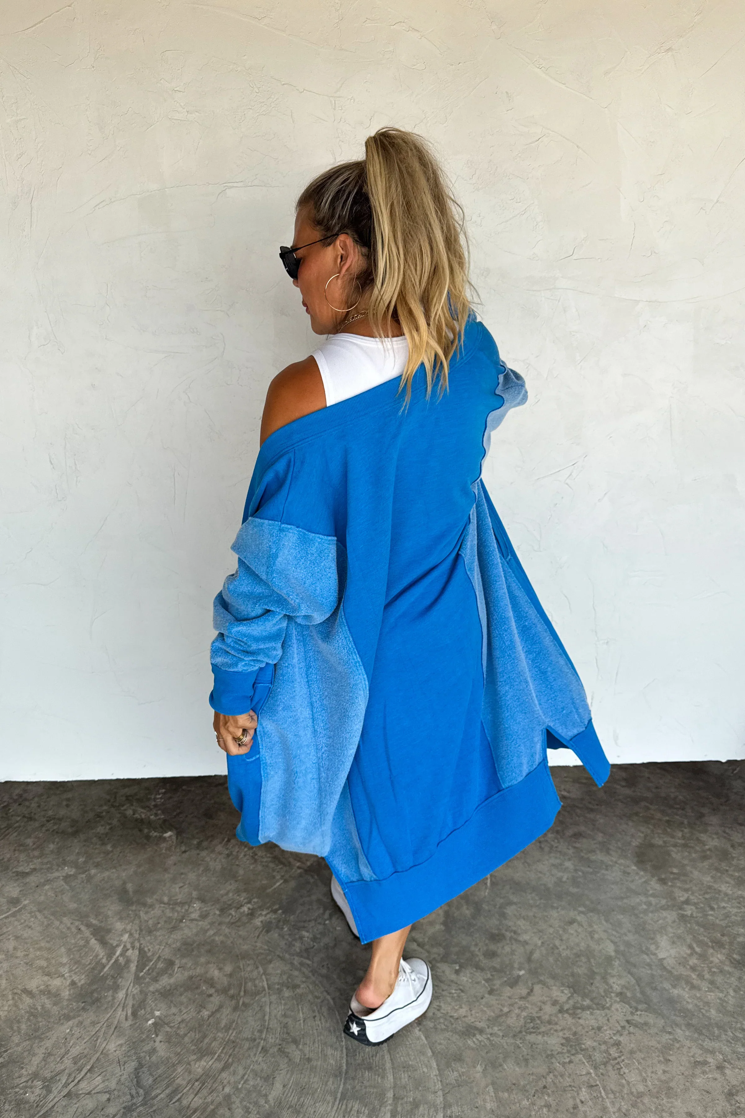 PREORDER: Desi Sweatshirt Cardigan - Image 9