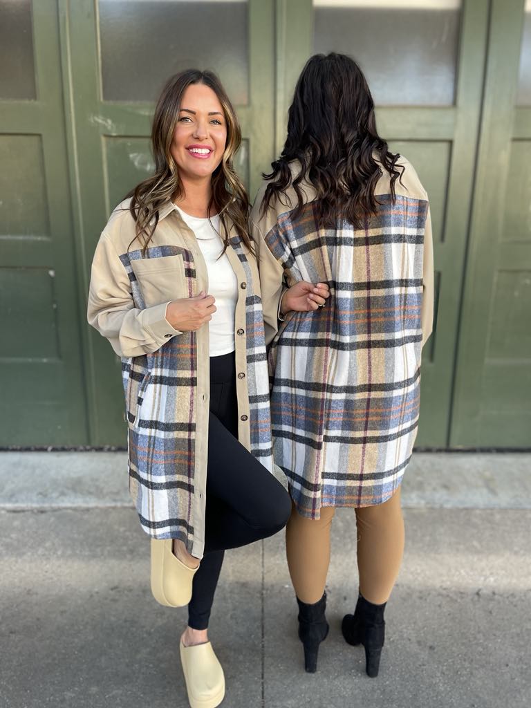 Durham Plaid Jacket in Two Colors - RTS - Image 14