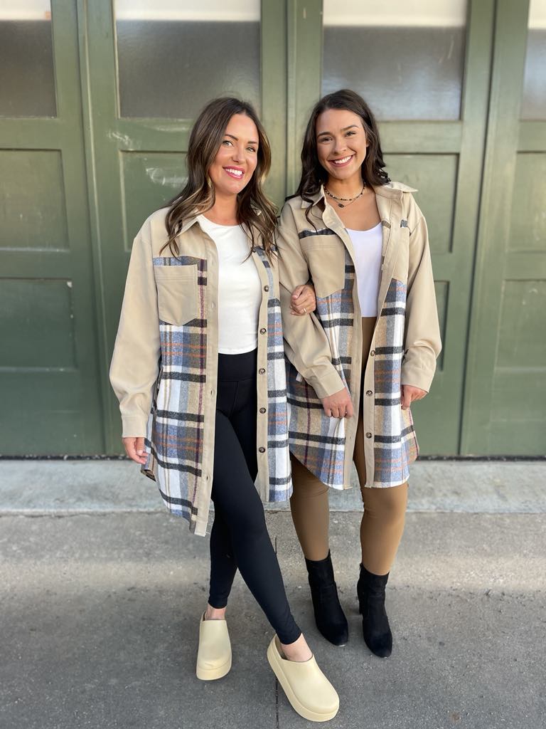 Durham Plaid Jacket in Two Colors - RTS - Image 2