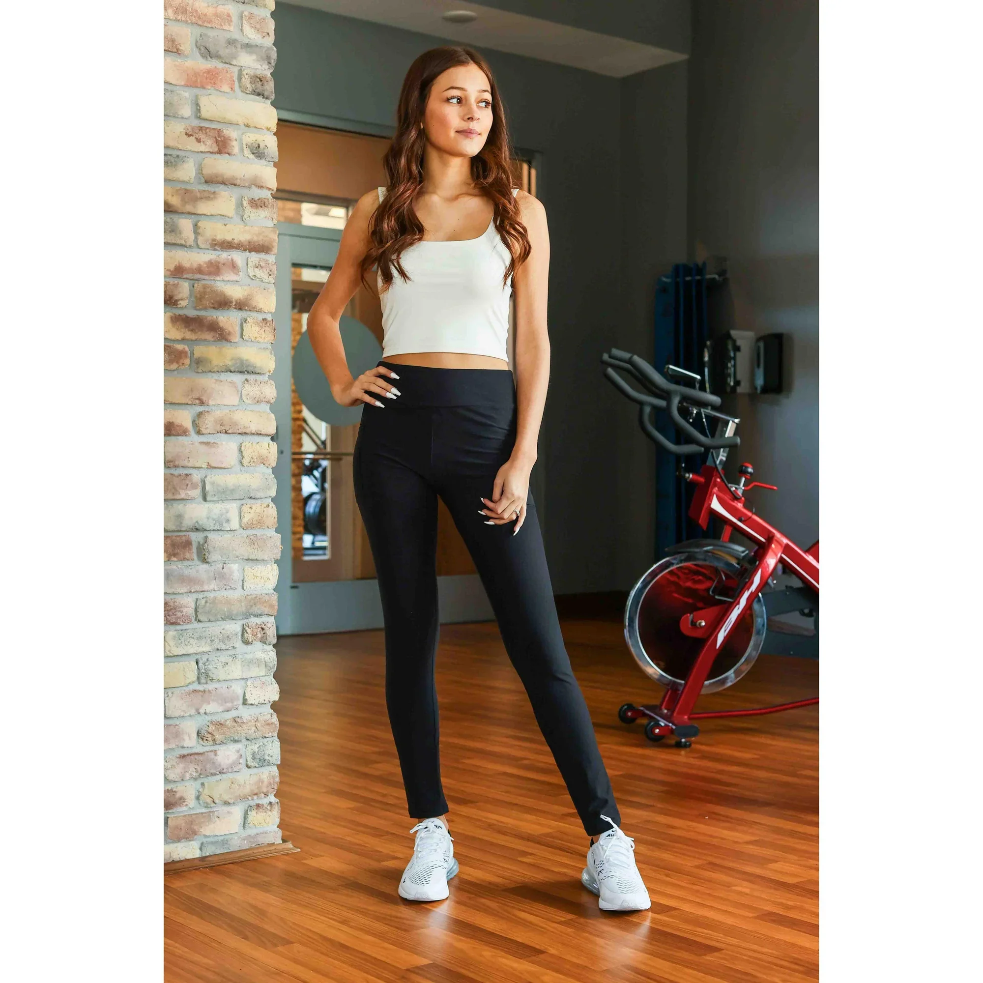 Essential Pocket Full Length Leggings - RTS - Image 3
