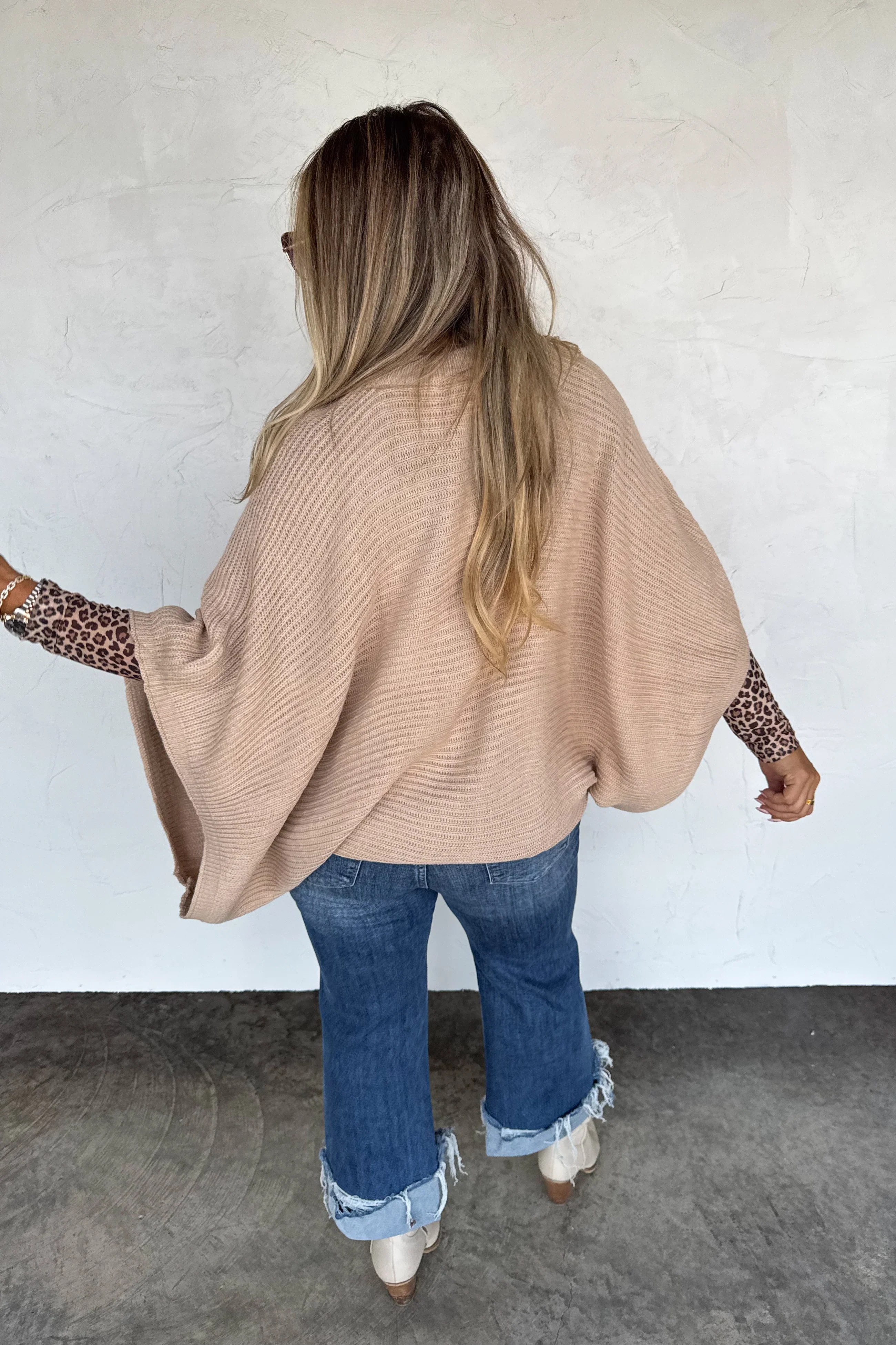 PREORDER: Fall Meg Pullover Poncho - Image 11