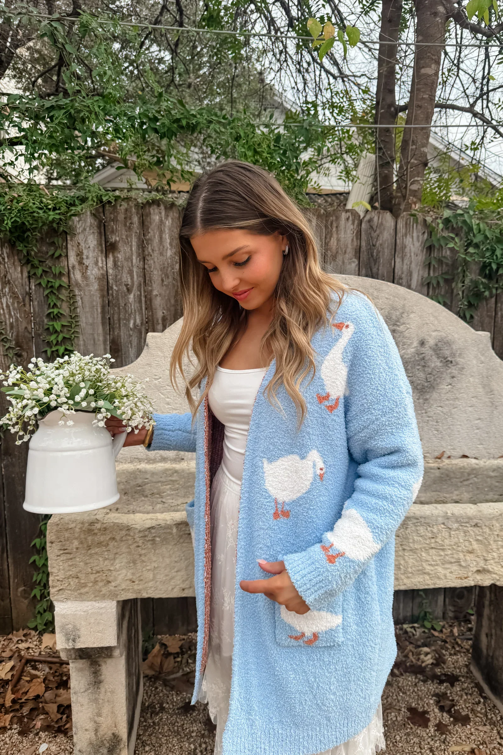 PREORDER: Farm Girl Cloud Cardigan - Image 2