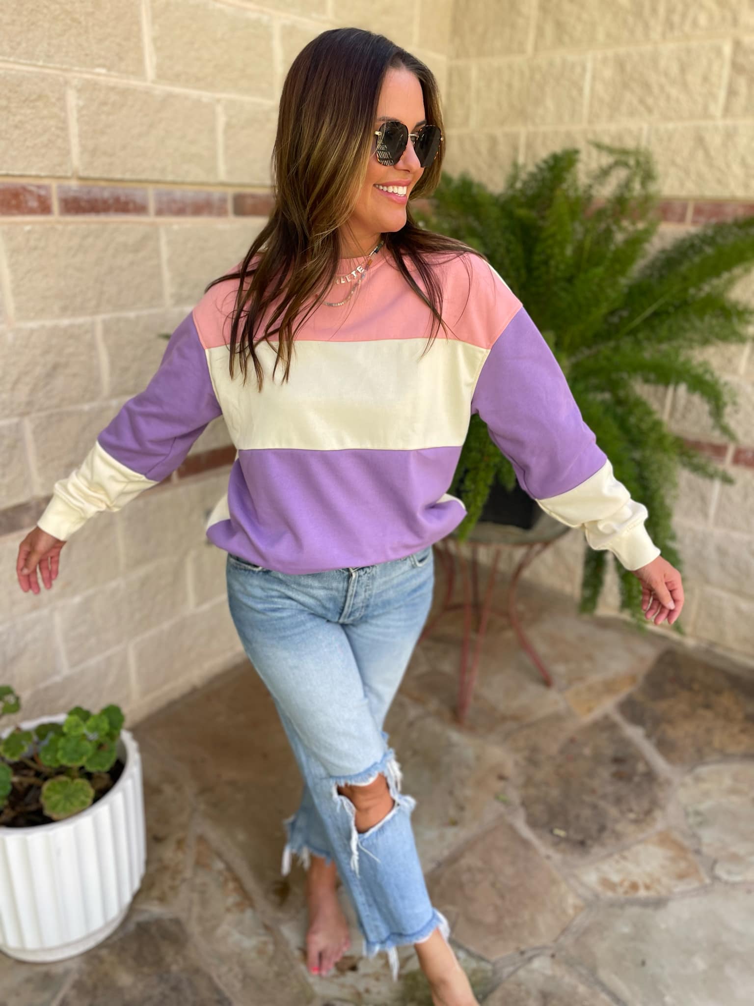 Finnley Colorblock Pullover in Four Colors - RTS - Image 10