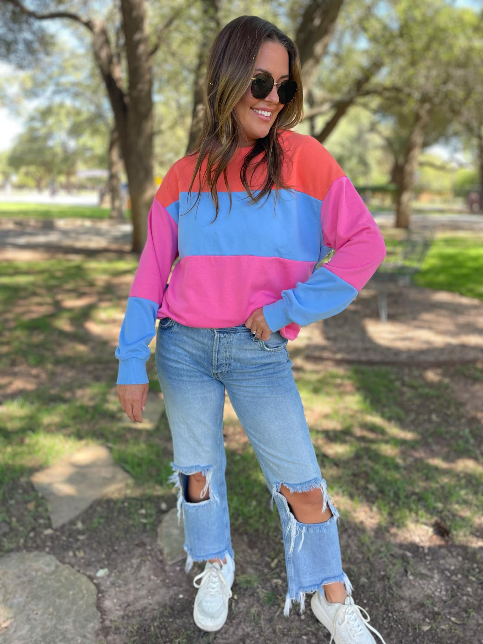Finnley Colorblock Pullover in Four Colors - RTS - Image 13