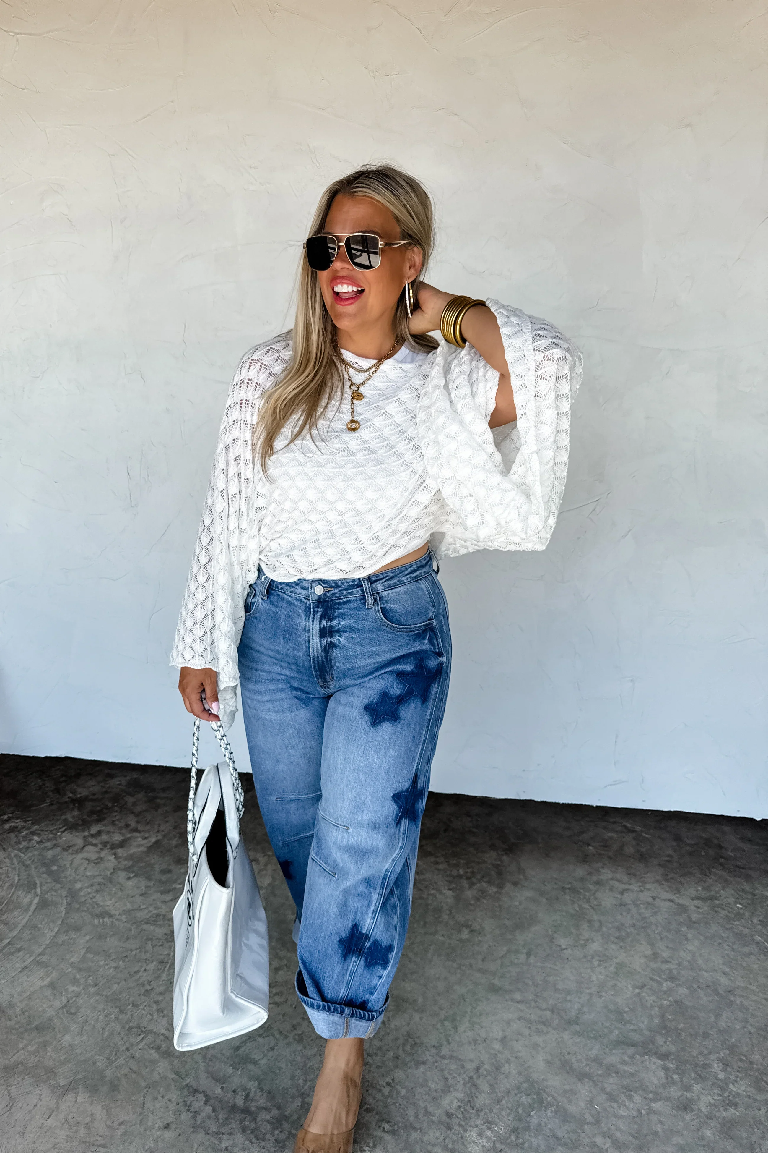 PREORDER: Free Spirit Bell Sleeve Top - Image 7