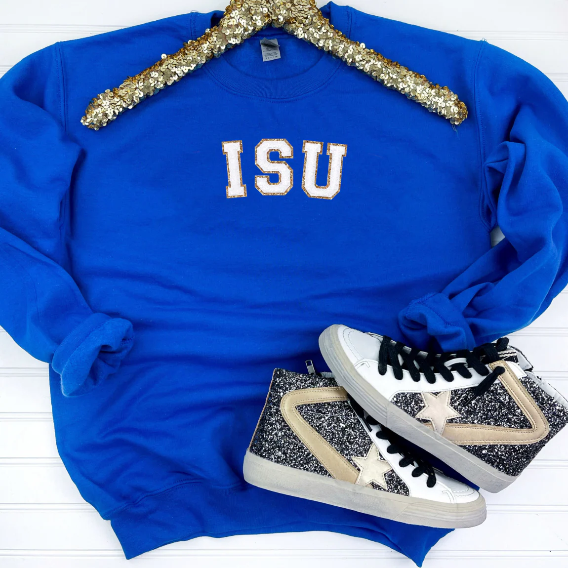 Game Day Patch Sweatshirt - ISU - RTS