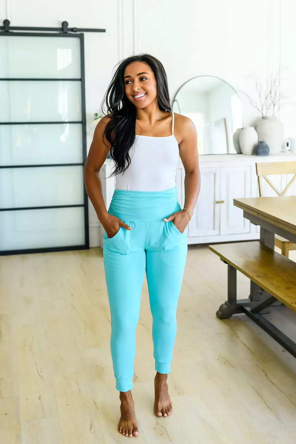 Haley Ruched Waist Leggings - RTS - Image 3