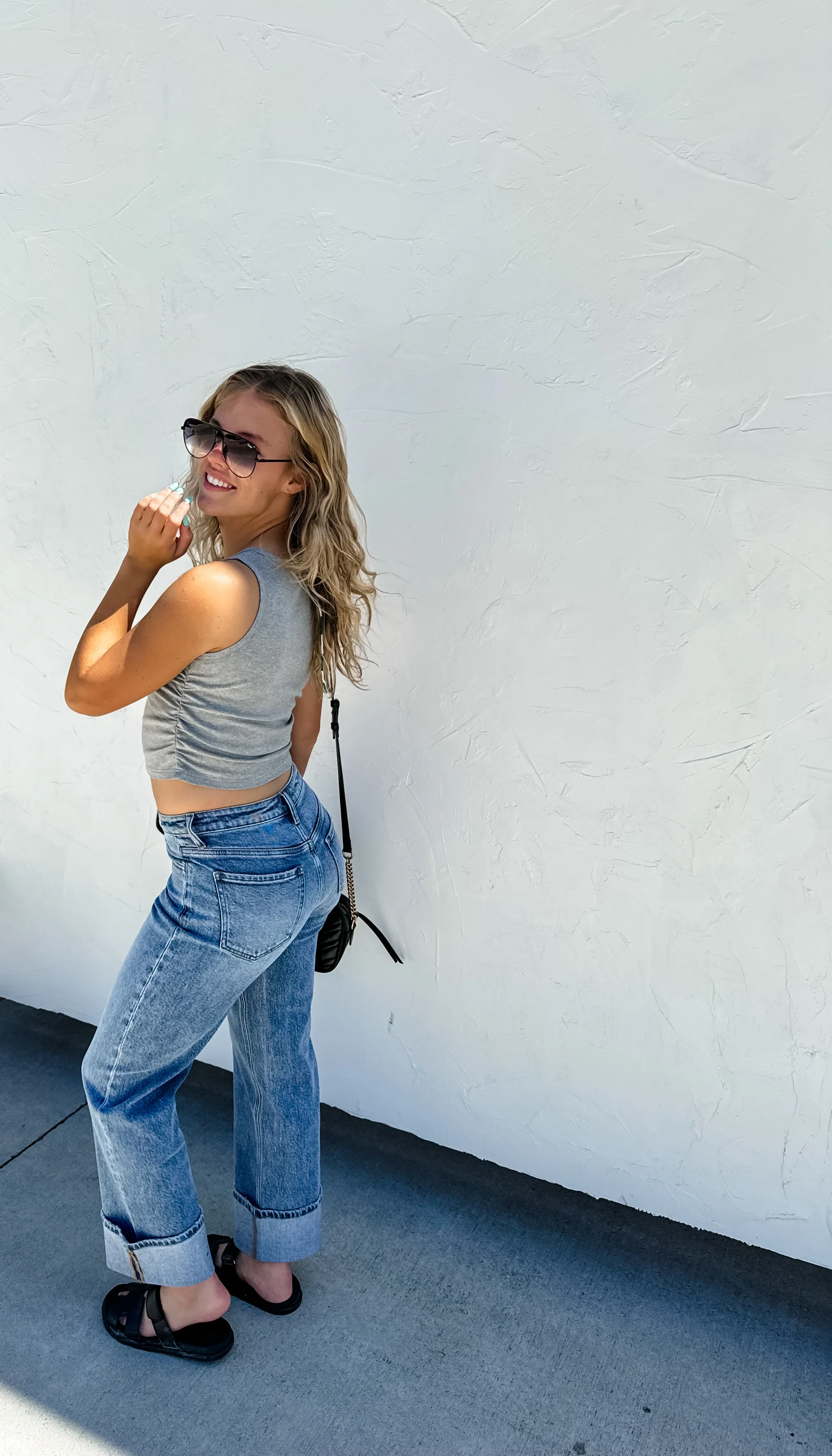 PREORDER: Jordan Wide Cuff Jeans - Image 10