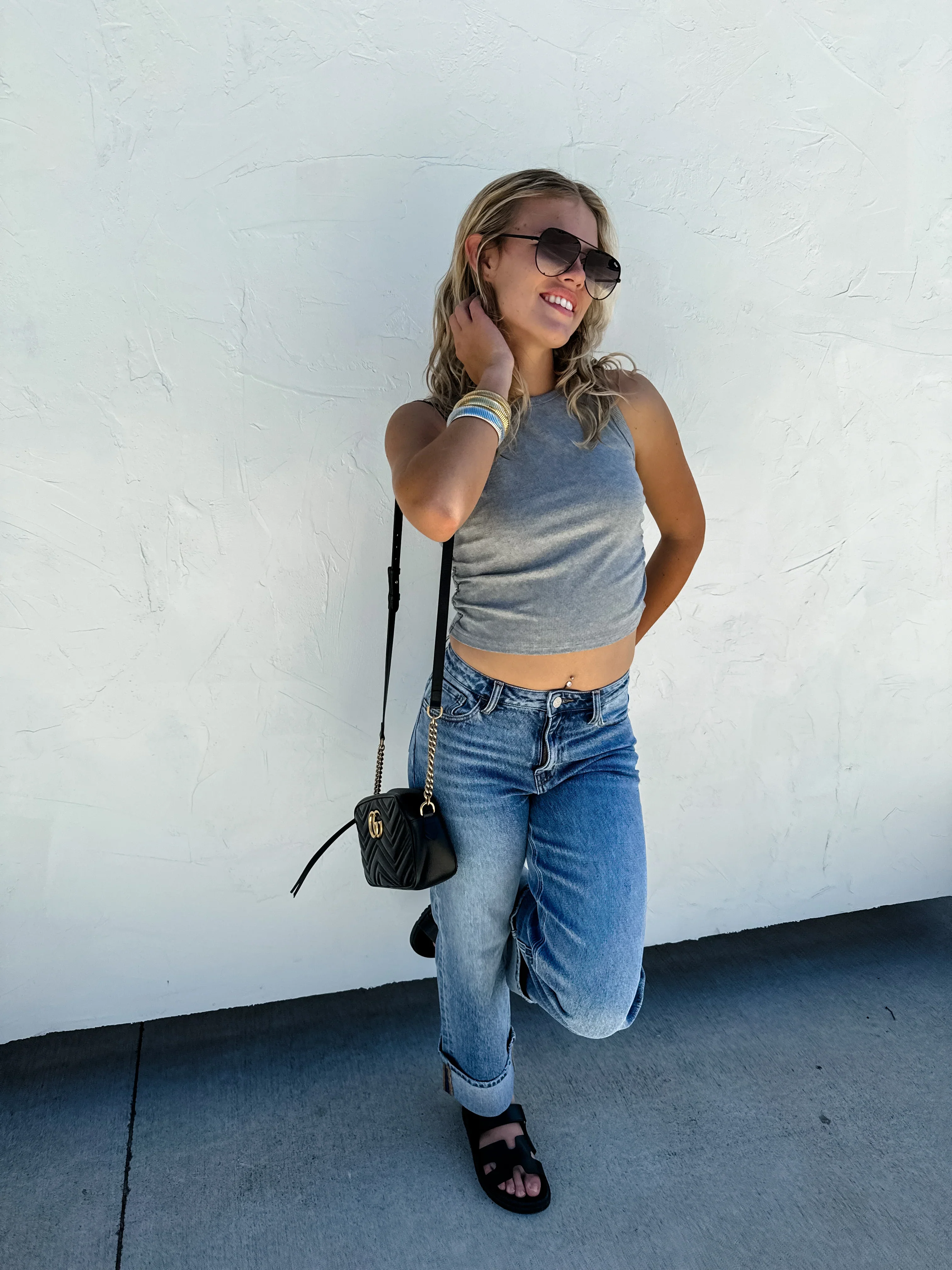 PREORDER: Jordan Wide Cuff Jeans - Image 7